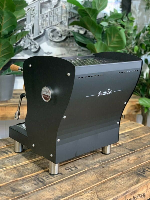 Orchestrale Nota Black with - 1 Group Commercial Espresso Machine - Timber