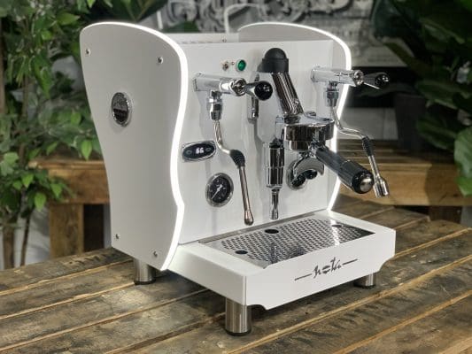 Orchestrale Nota with Side Lights - 1 Group Commercial Espresso Machine - White