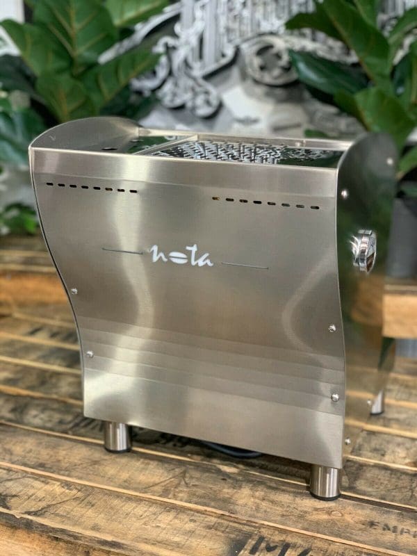 Orchestrale Nota Stainless with - 1 Group Commercial Espresso Machine - Timber