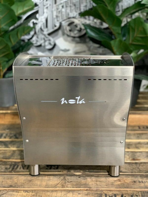 Orchestrale Nota Stainless with - 1 Group Commercial Espresso Machine - Timber