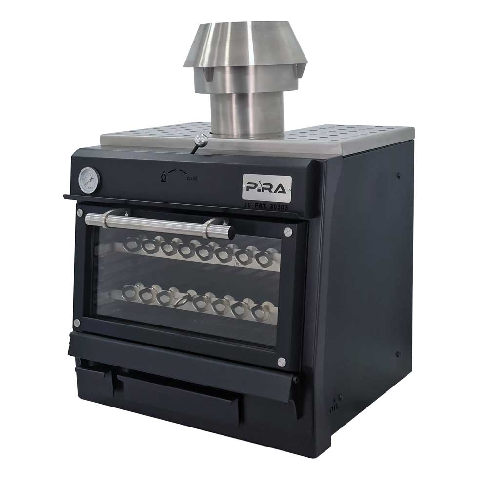 Pira 70 Black AB Charcoal Oven - 450.101
