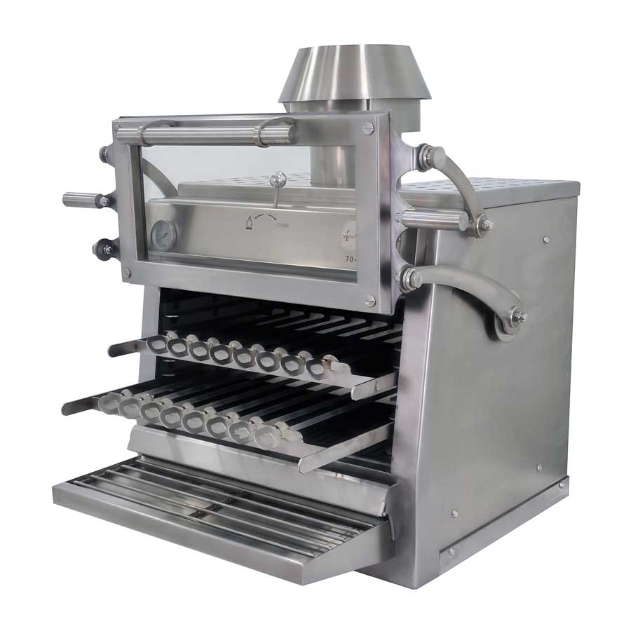 Pira 70 Silver ED Charcoal Oven - 450.107