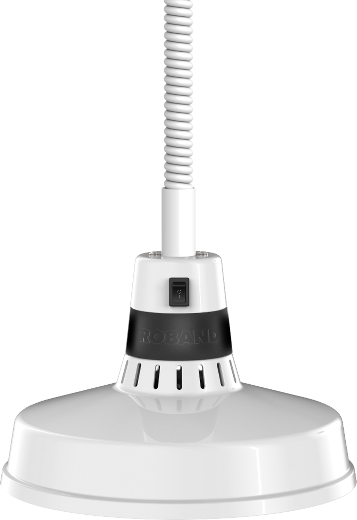 Roband 300 Series Pendant Heat Lamp White - PR30WH