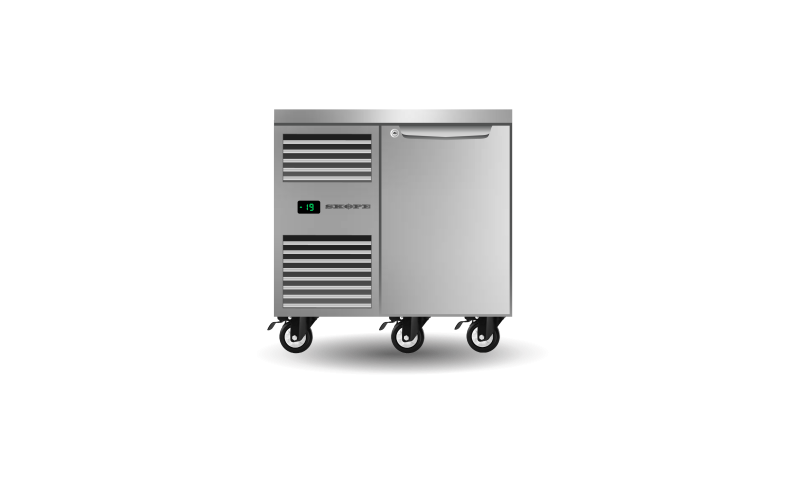 Skope One Solid Door Underbench GN1/1 Freezer 126L - PG11.UBF.1.SD