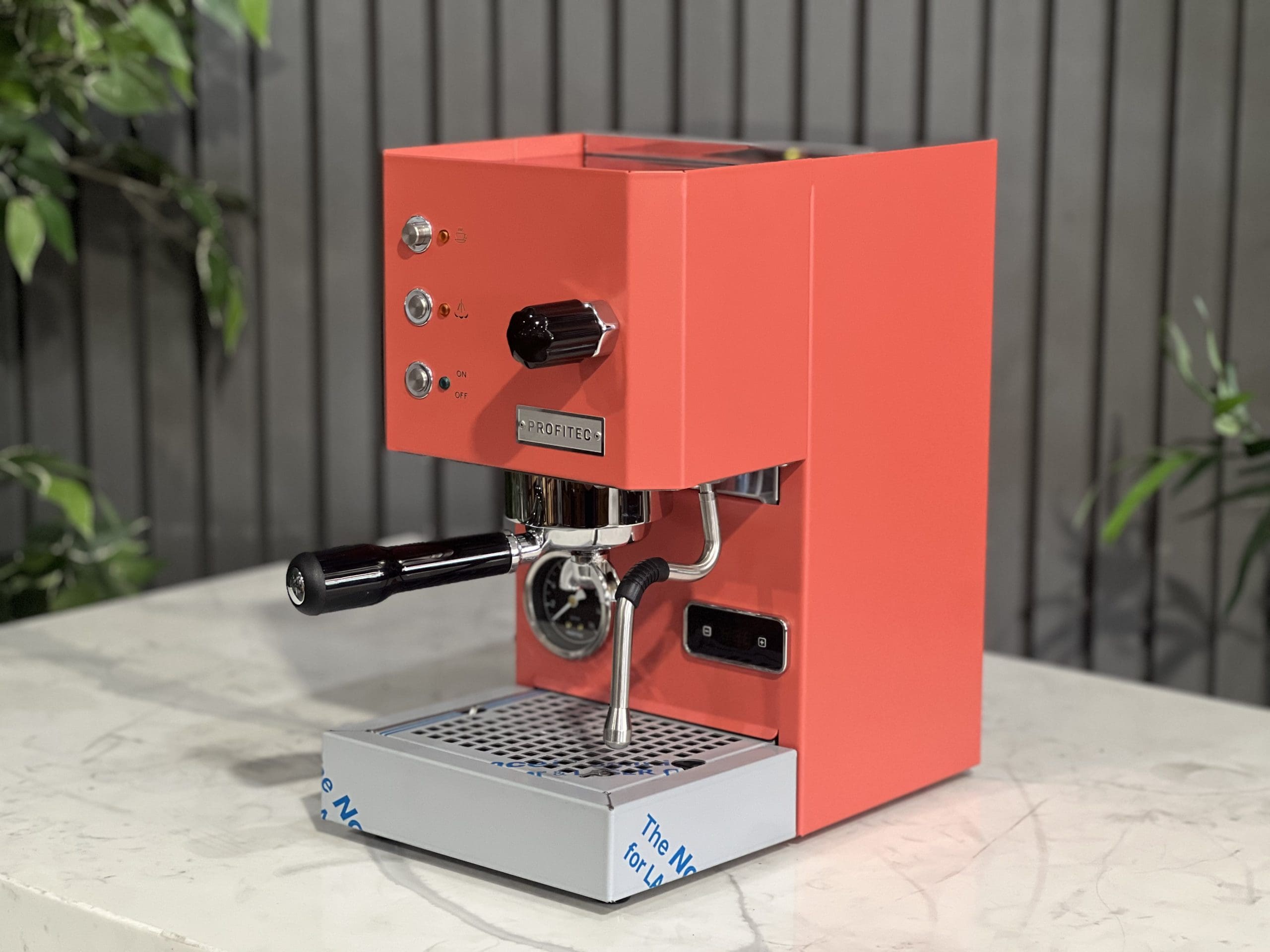 Profitec Go PID Coral - 1 Group Commercial Espresso Machine - Red