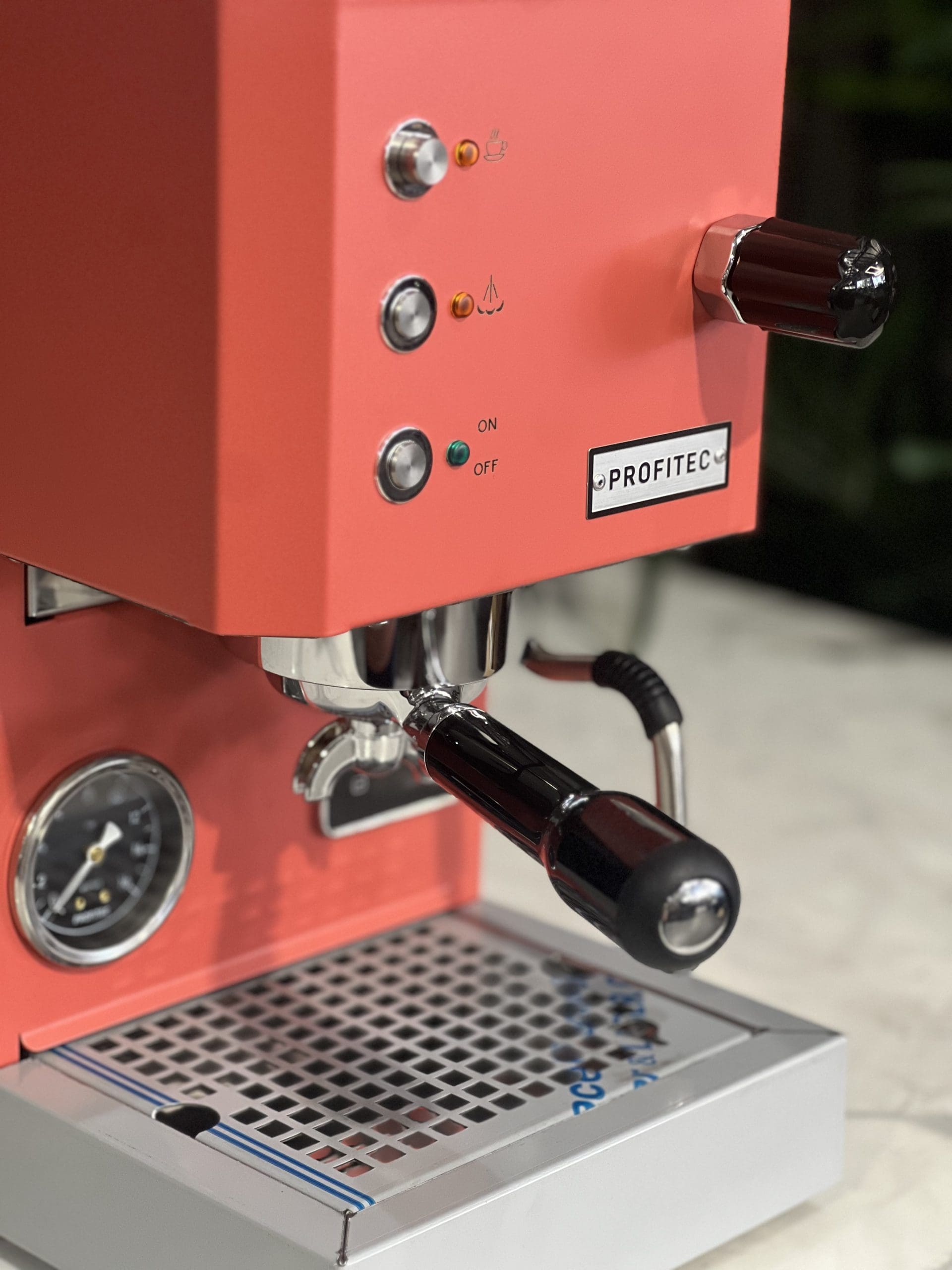Profitec Go PID Coral - 1 Group Commercial Espresso Machine - Red