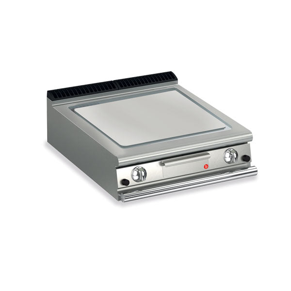 Baron 2 Burner Gas Fry Top With Smooth Chrome Plate And Thermostat Control Q70SFTT/G805