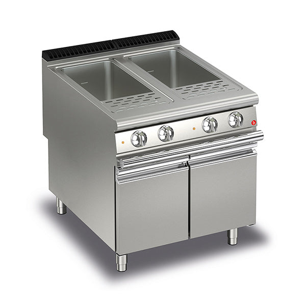 Baron 40+40L Double Basin Electric Pasta Cooker Q90CP/E800