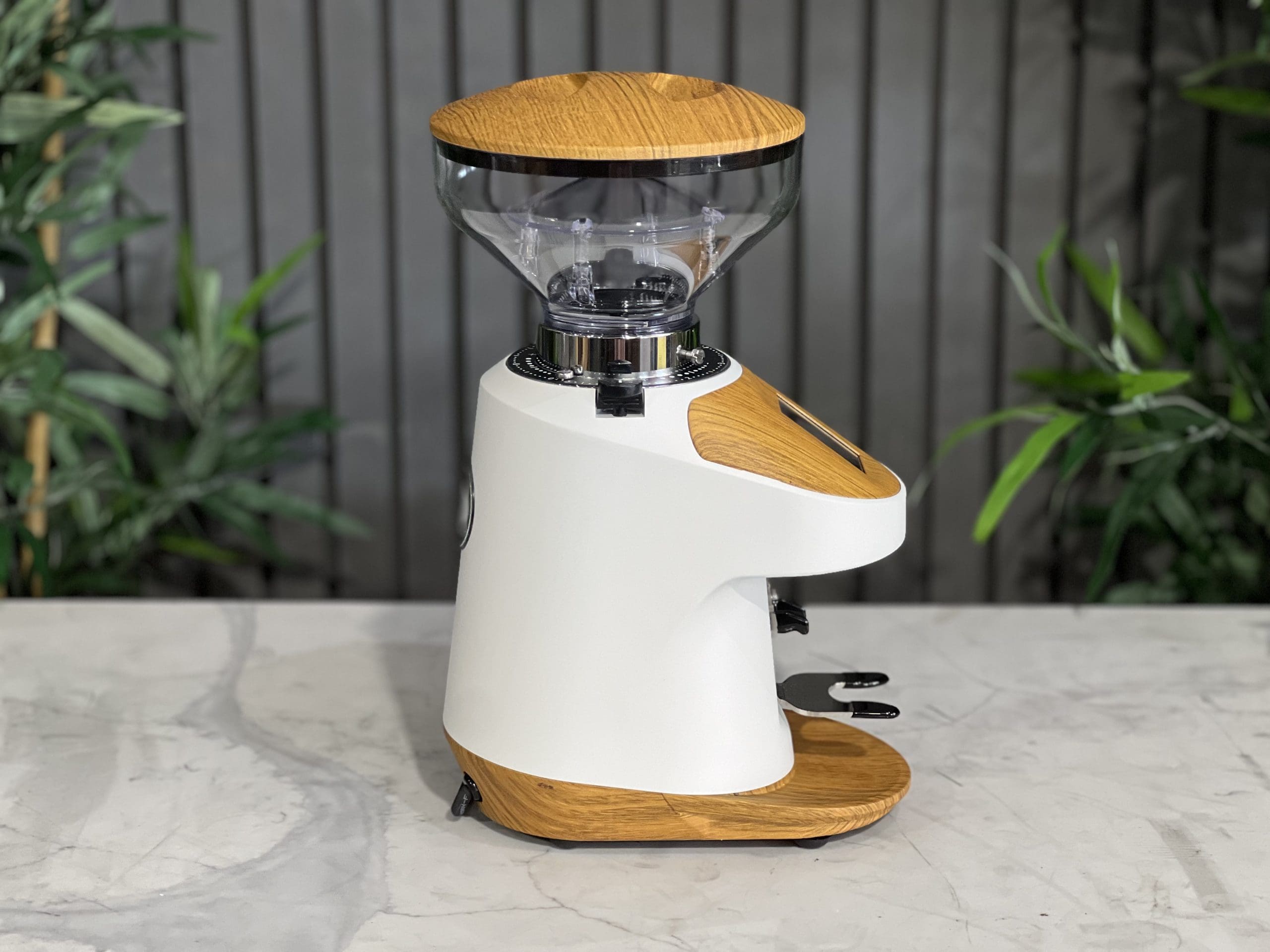 Quamar Nemo-Q White - Coffee Grinder - Timber