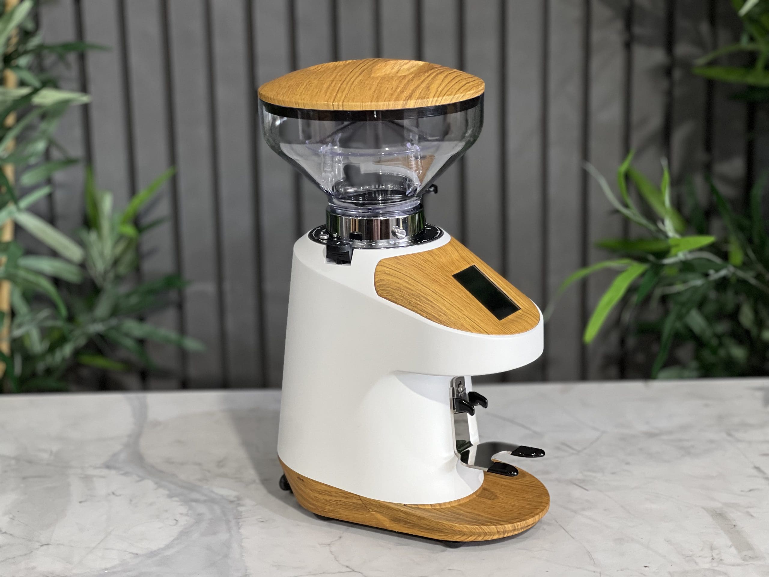 Quamar Nemo-Q White - Coffee Grinder - Timber