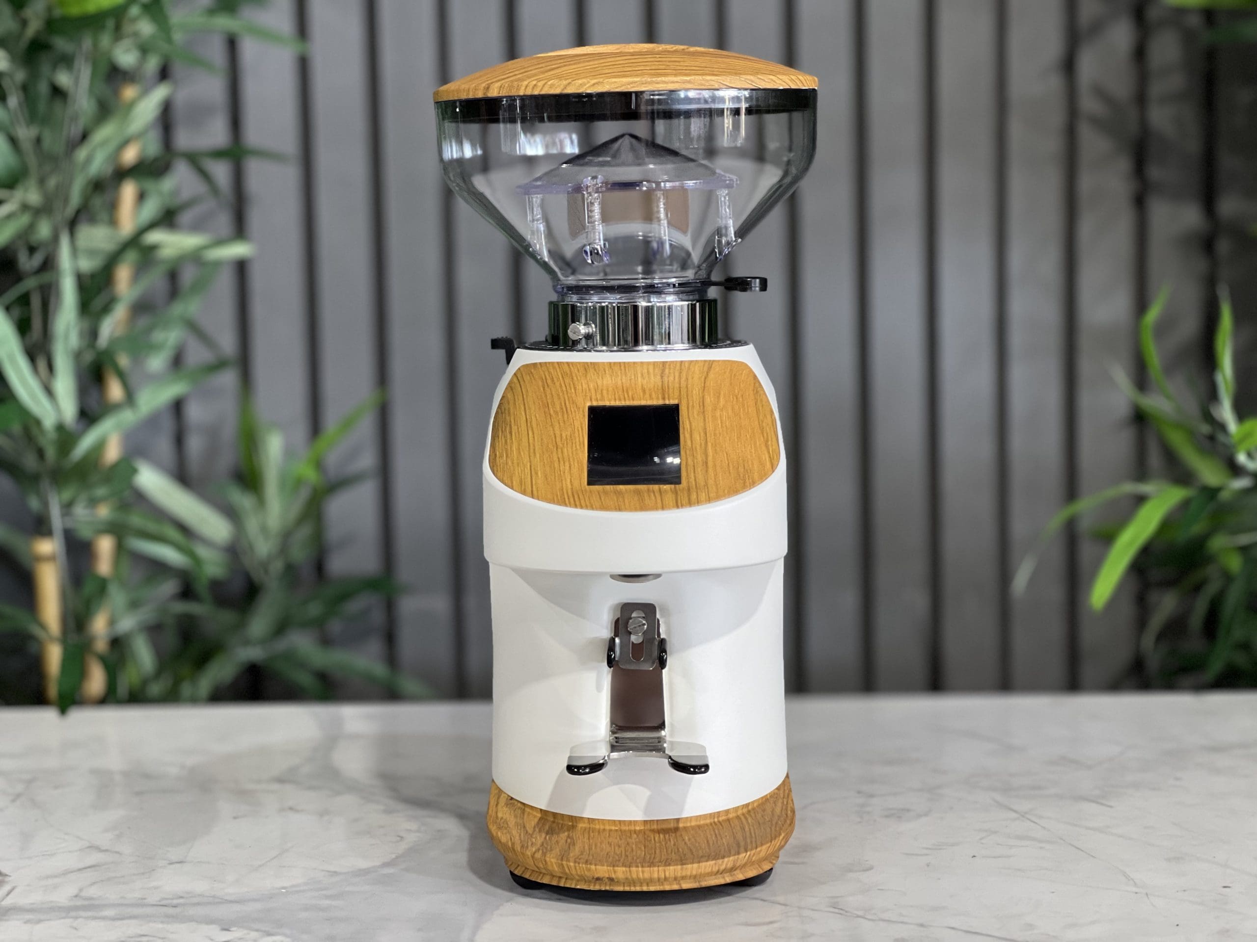 Quamar Nemo-Q White - Coffee Grinder - Timber