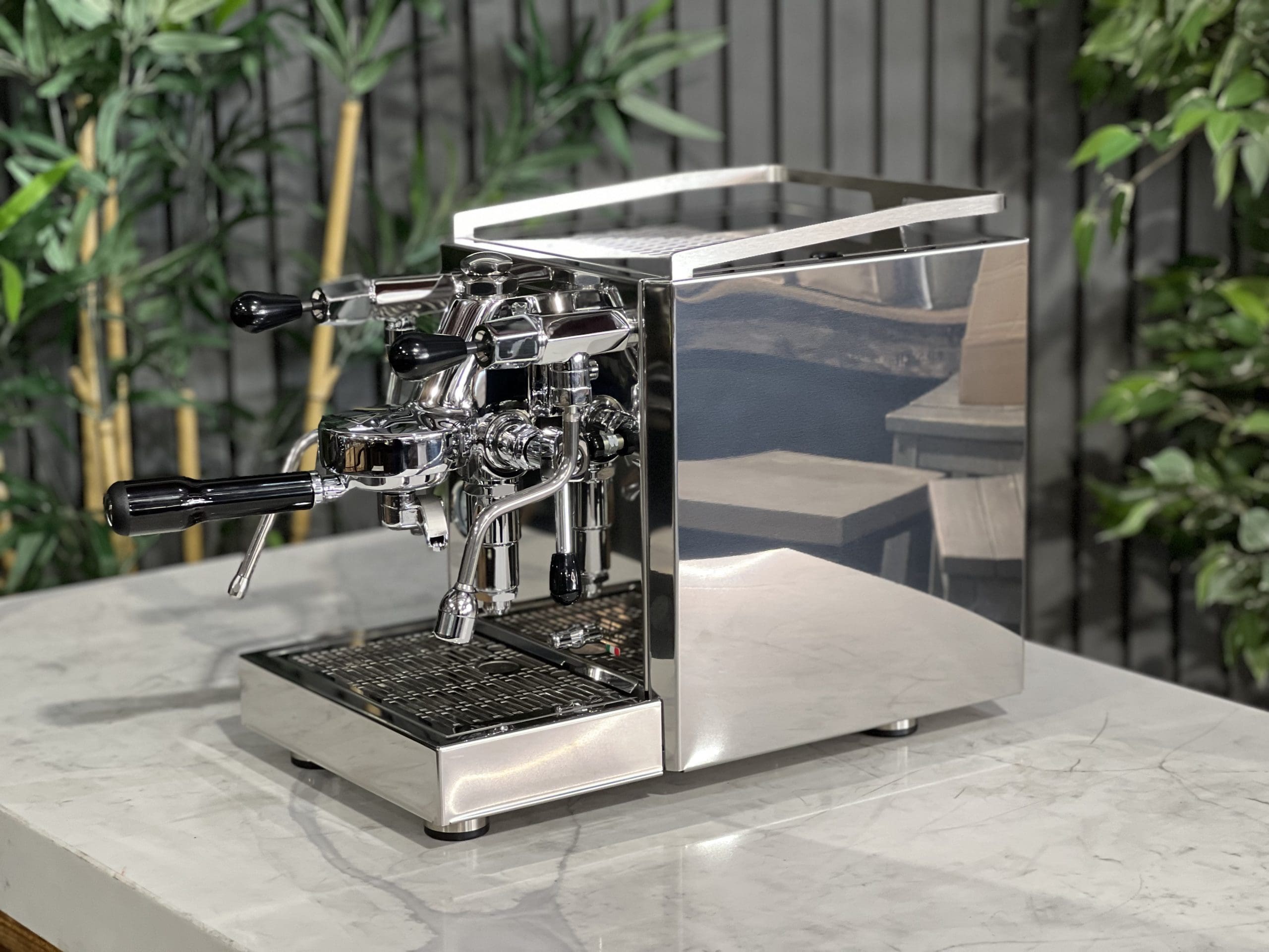 Quick Mill Rubino - 1 Group Commercial Espresso Machine - Stainless
