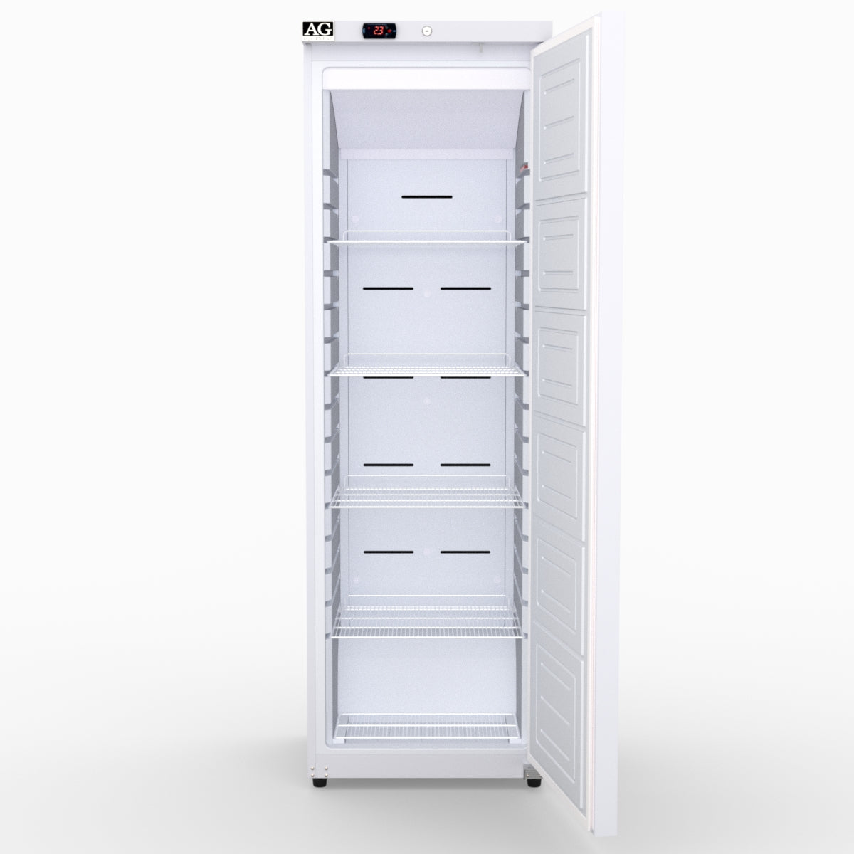 AG Equipment 400L Upright Single Door Ventilated Light-Duty Fridge R400V