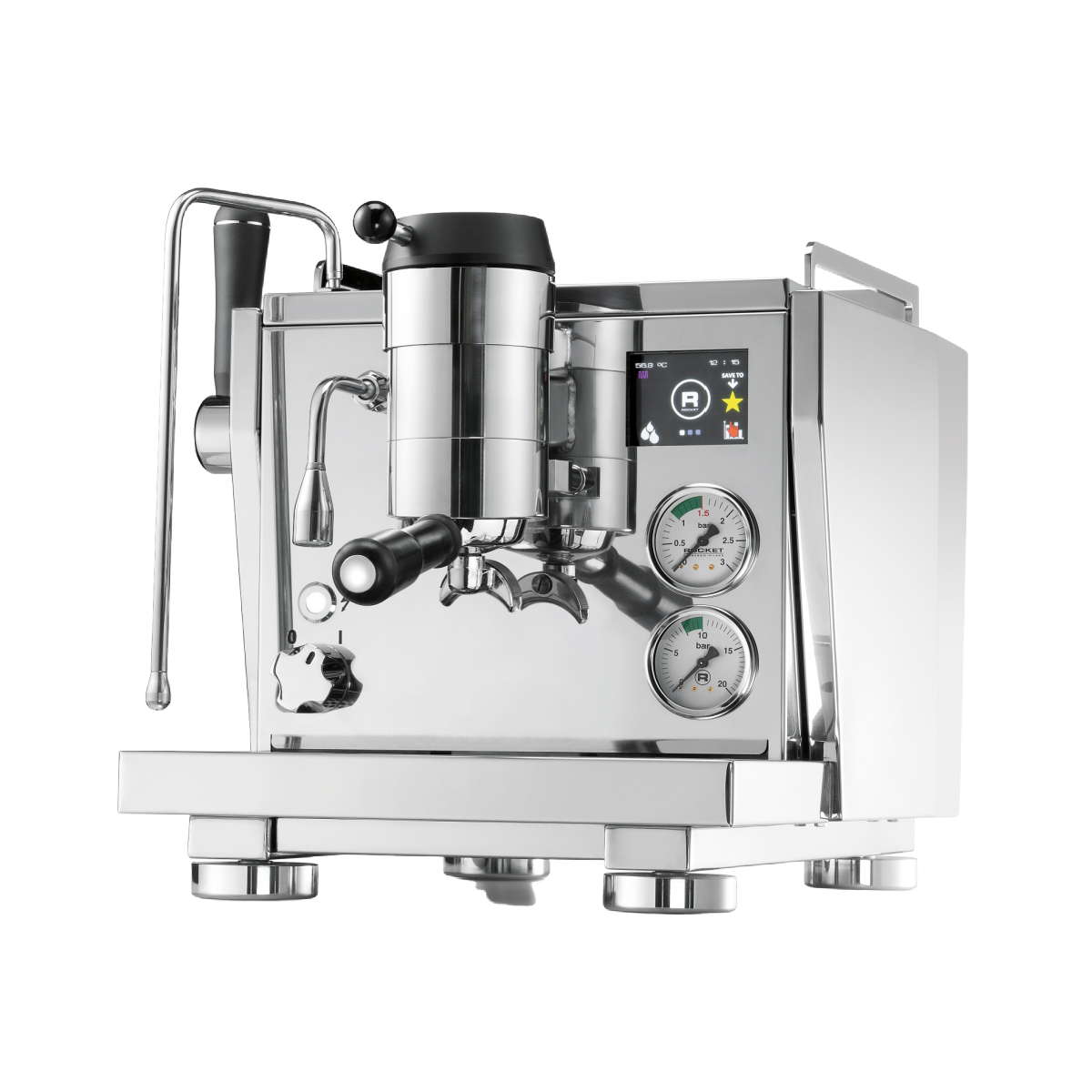 Rocket R Nine One - 1 Group Commercial Espresso Machine - Stainless Steel