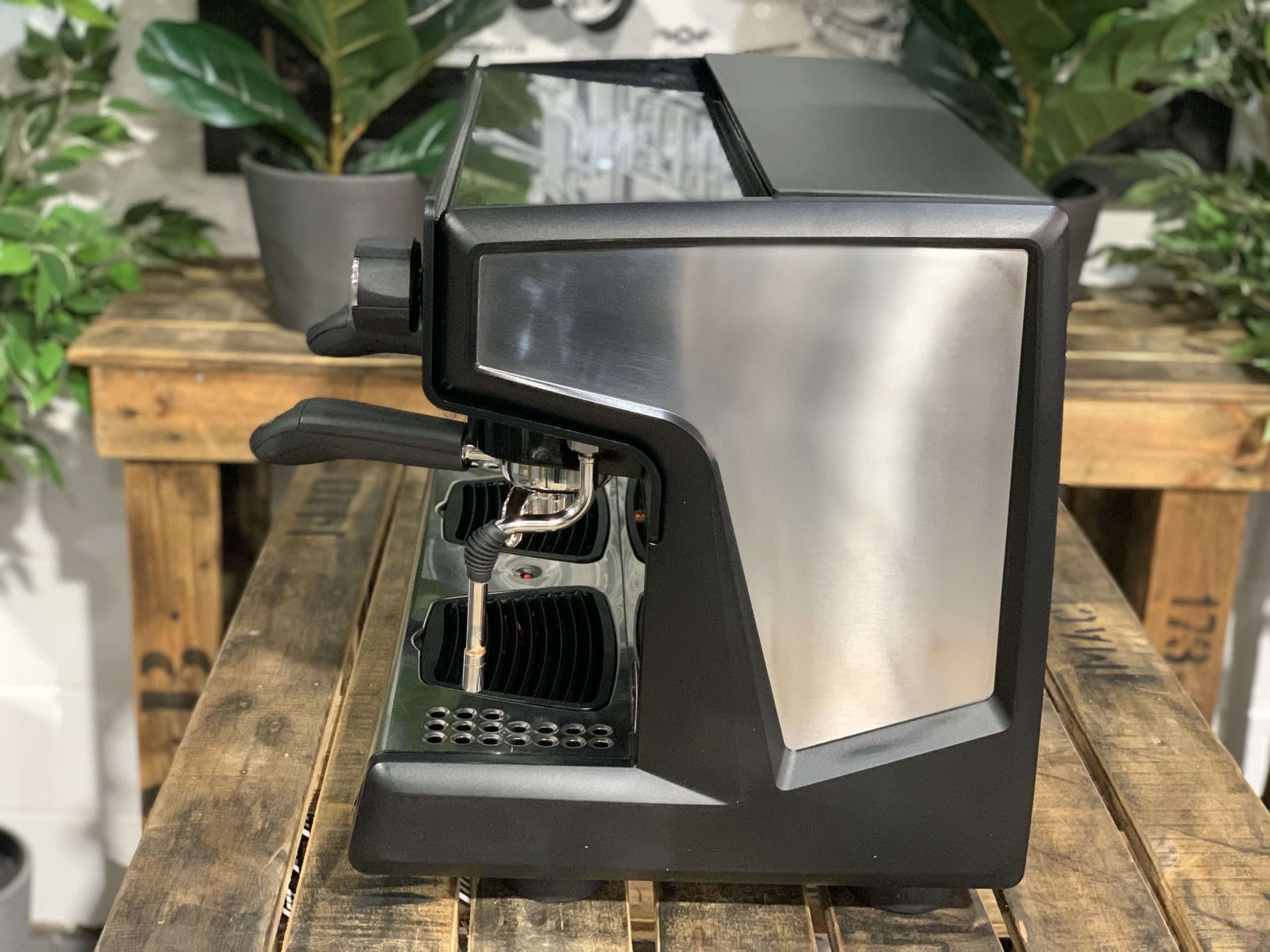 Rancilio Baby 9 - 2 Group Commercial Espresso Machine - Black