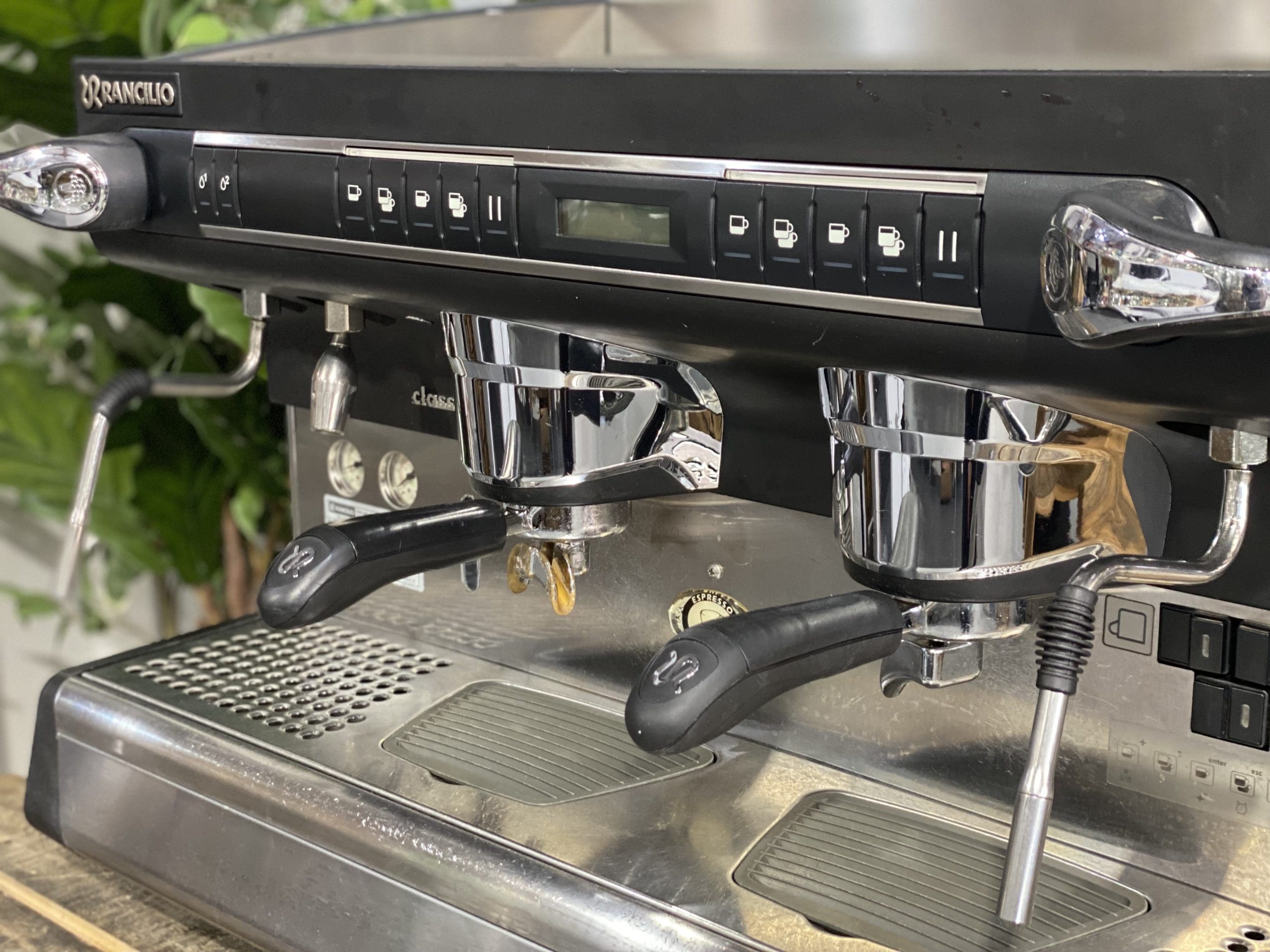 Rancilio Classe 9 - 2 Group Commercial Espresso Machine - Black