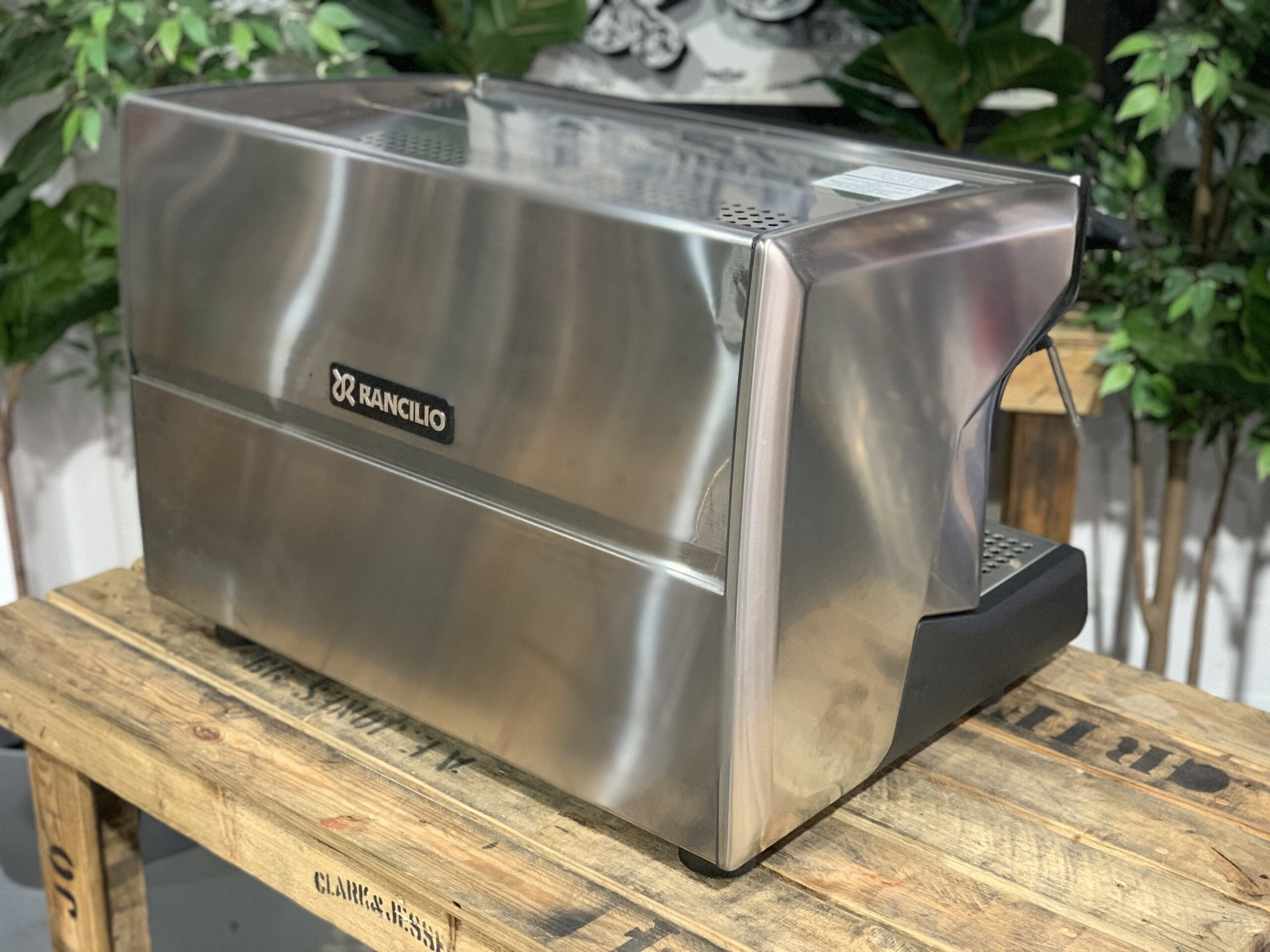 Rancilio Classe 9 USB High Cup - 2 Group Commercial Espresso Machine - Stainless Steel