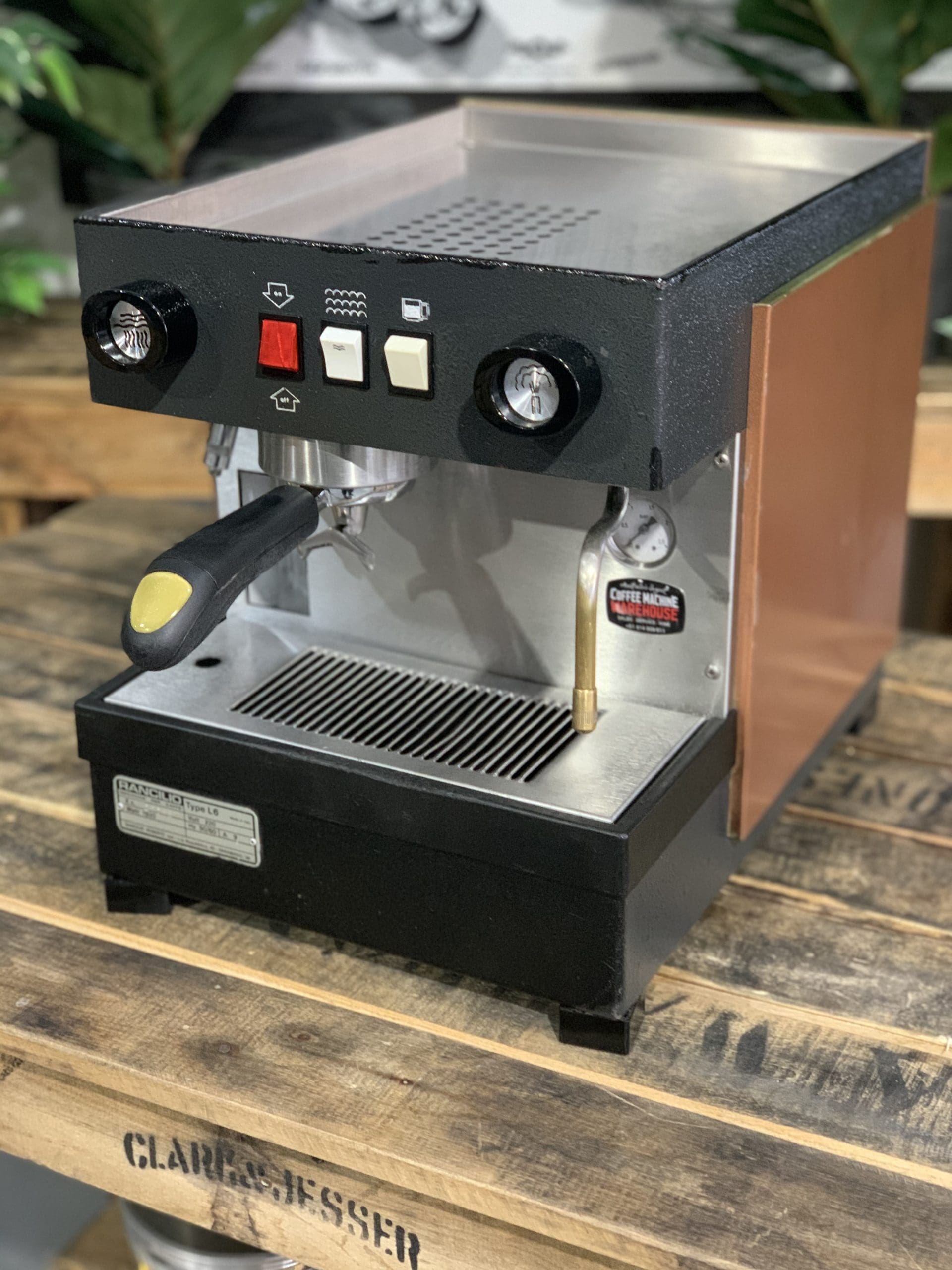Rancilio Type L6 - 1 Group Commercial Espresso Machine