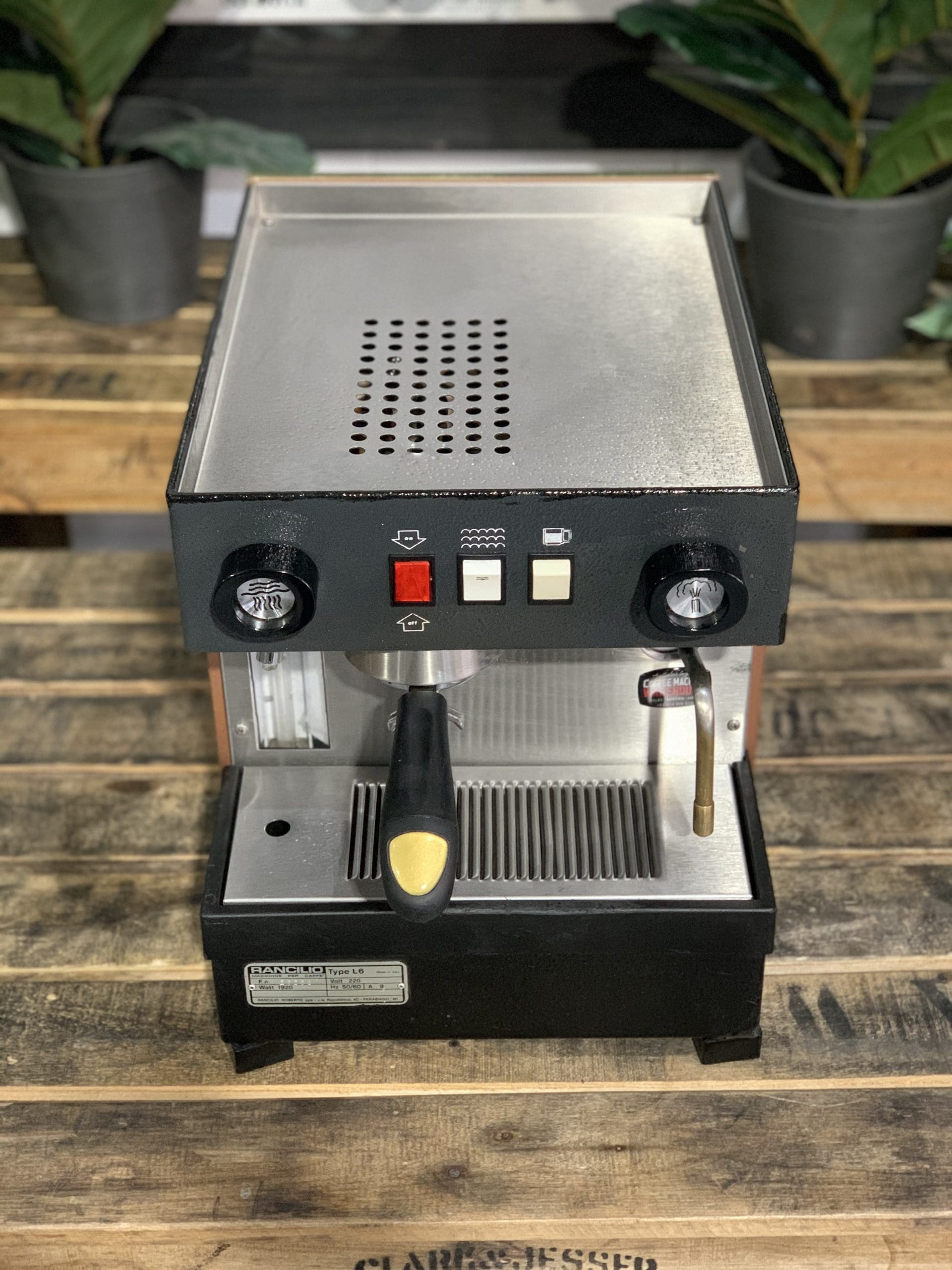 Rancilio Type L6 - 1 Group Commercial Espresso Machine