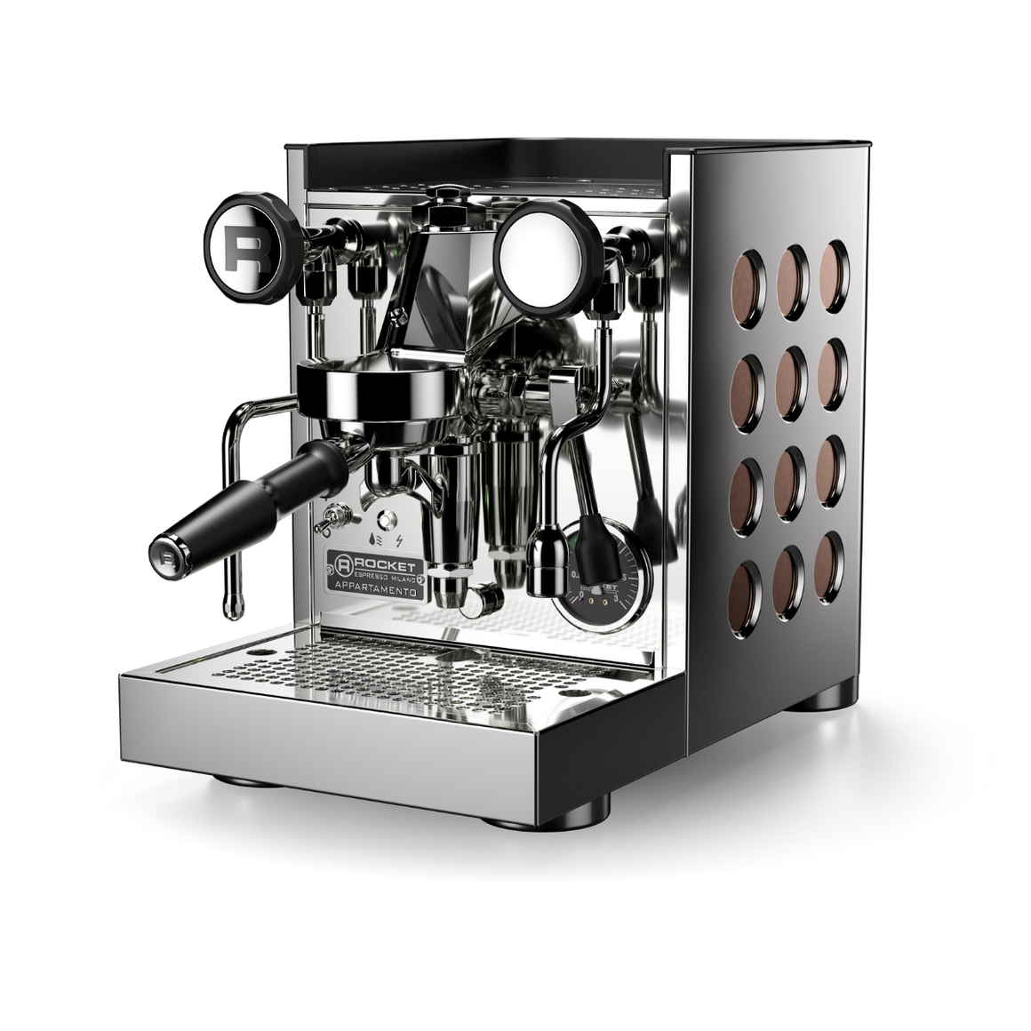 Rocket Appartamento TCA - 1 Group Commercial Espresso Machine - Stainless