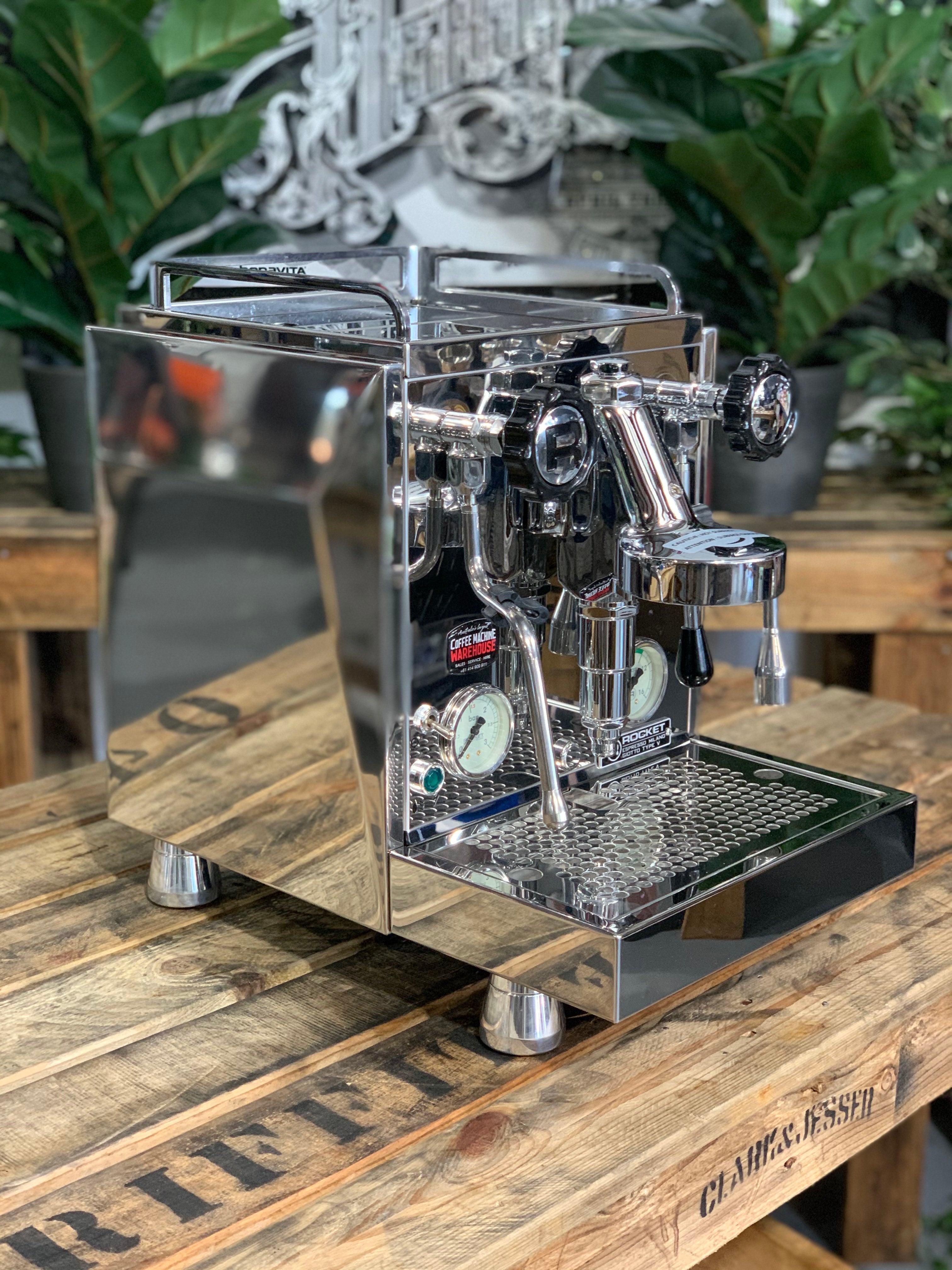 Rocket Giotto Cronometro V - 1 Group Commercial Espresso Machine - Stainless