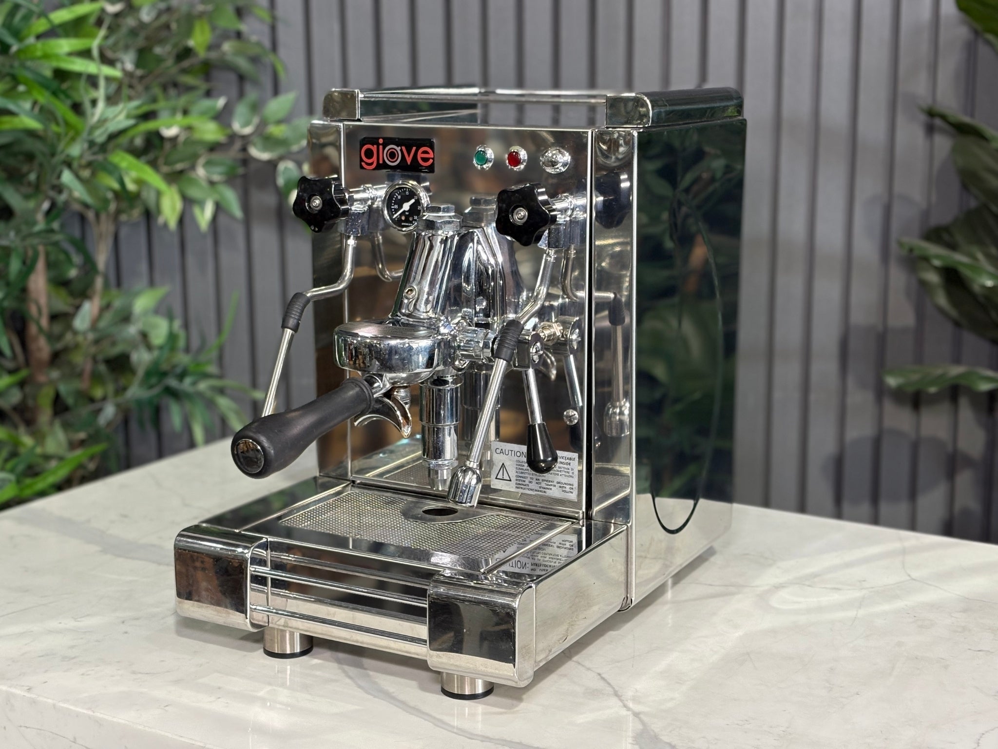 Royal First Giove - 1 Group Commercial Espresso Machine - Stainless