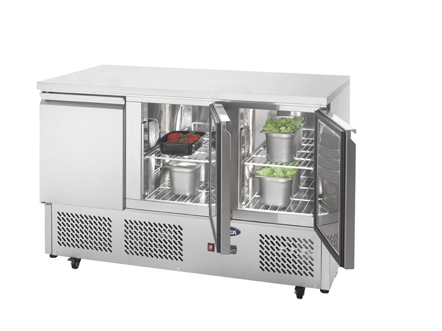 Commercial Salad Bar Fridges Three Door | Atosa | ESL3851