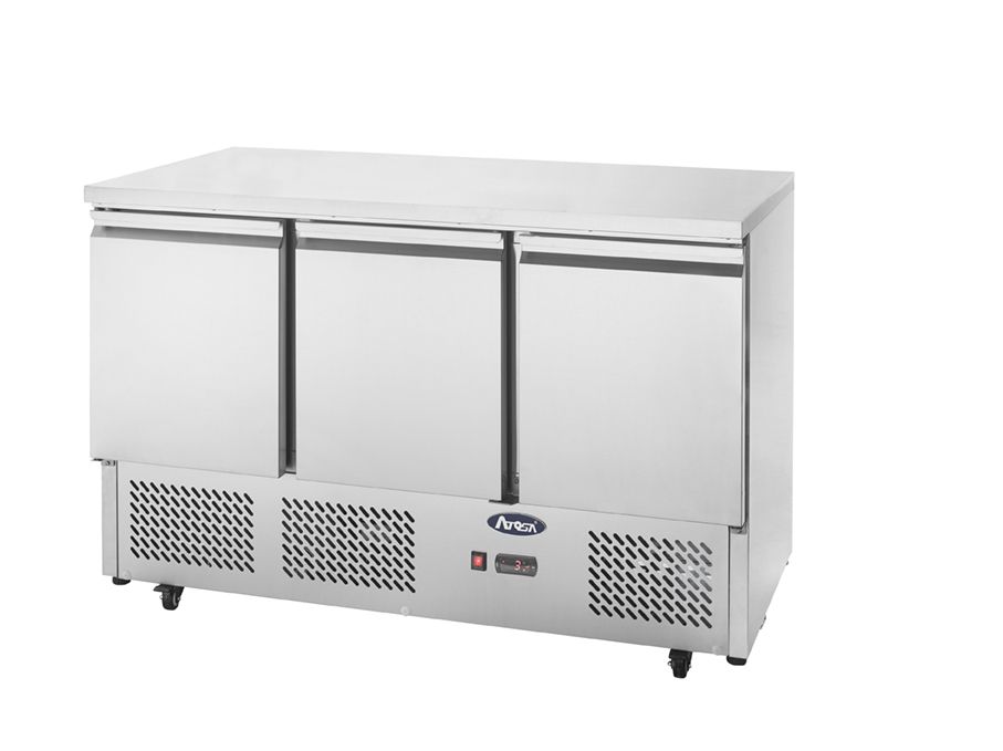 Commercial Salad Bar Fridges Three Door | Atosa | ESL3851