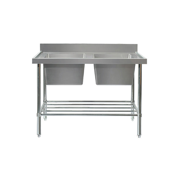 Mixrite 500 Double Center Sink Bench - W1500 X D600 X H900 SS2615C
