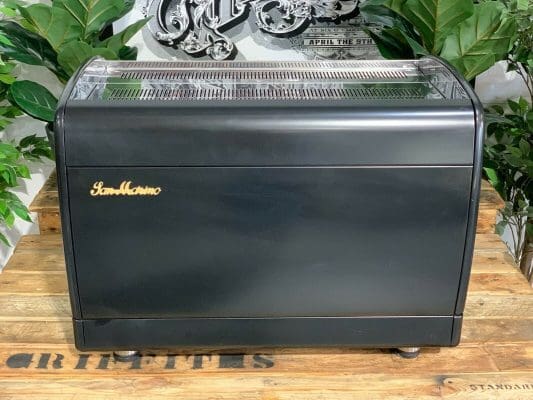 San Marino Lisa - 2 Group Commercial Espresso Machine - Black
