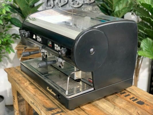 San Marino Lisa - 2 Group Commercial Espresso Machine - Black