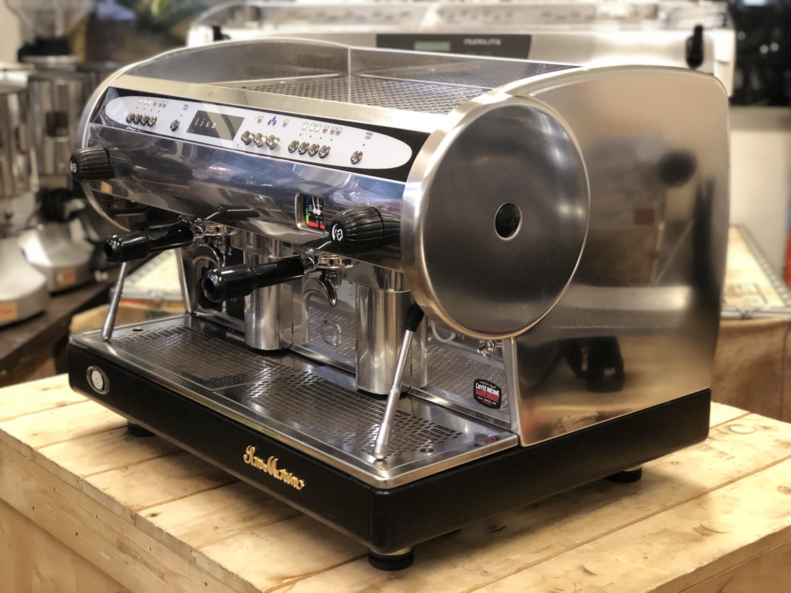San Marino Lisa R - 2 Group Commercial Espresso Machine