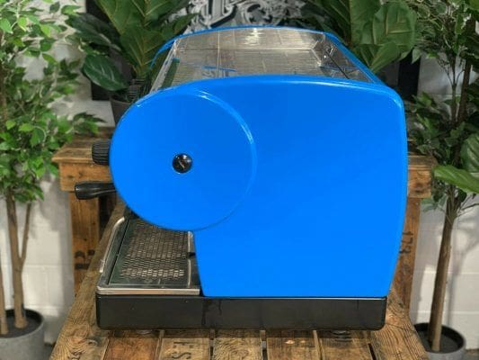 San Marino Lisa Semi Automatic - 2 Group Commercial Espresso Machine - Blue