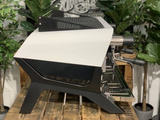 San Remo F18 White - 2 Group Commercial Espresso Machine - Black
