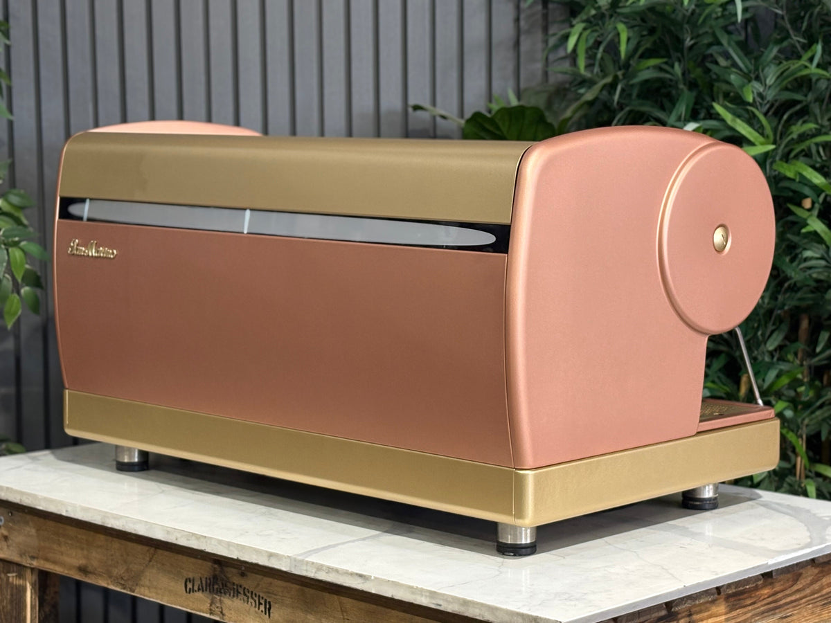 San Marino Lisa R - - 3 Group Commercial Espresso Machine - Commercial - Bronze & Gold