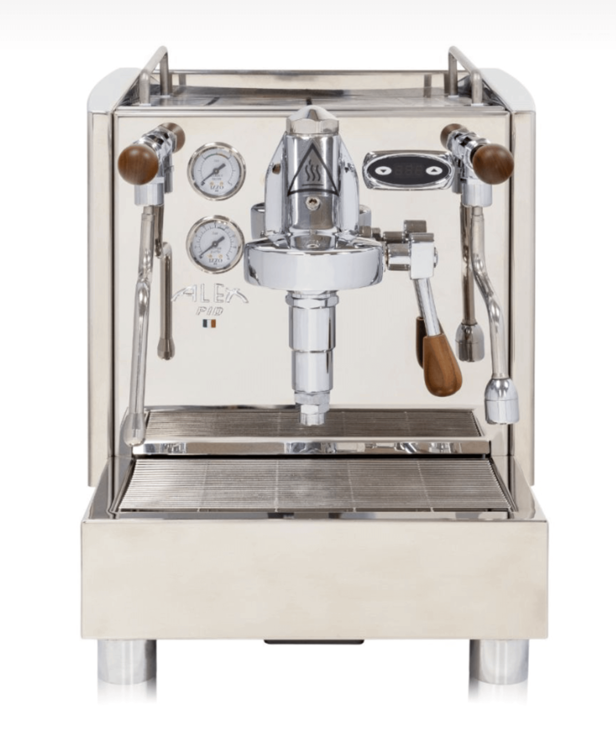 Izzo Alex PID Plus accents - 1 Group Commercial Espresso Machine - Timber
