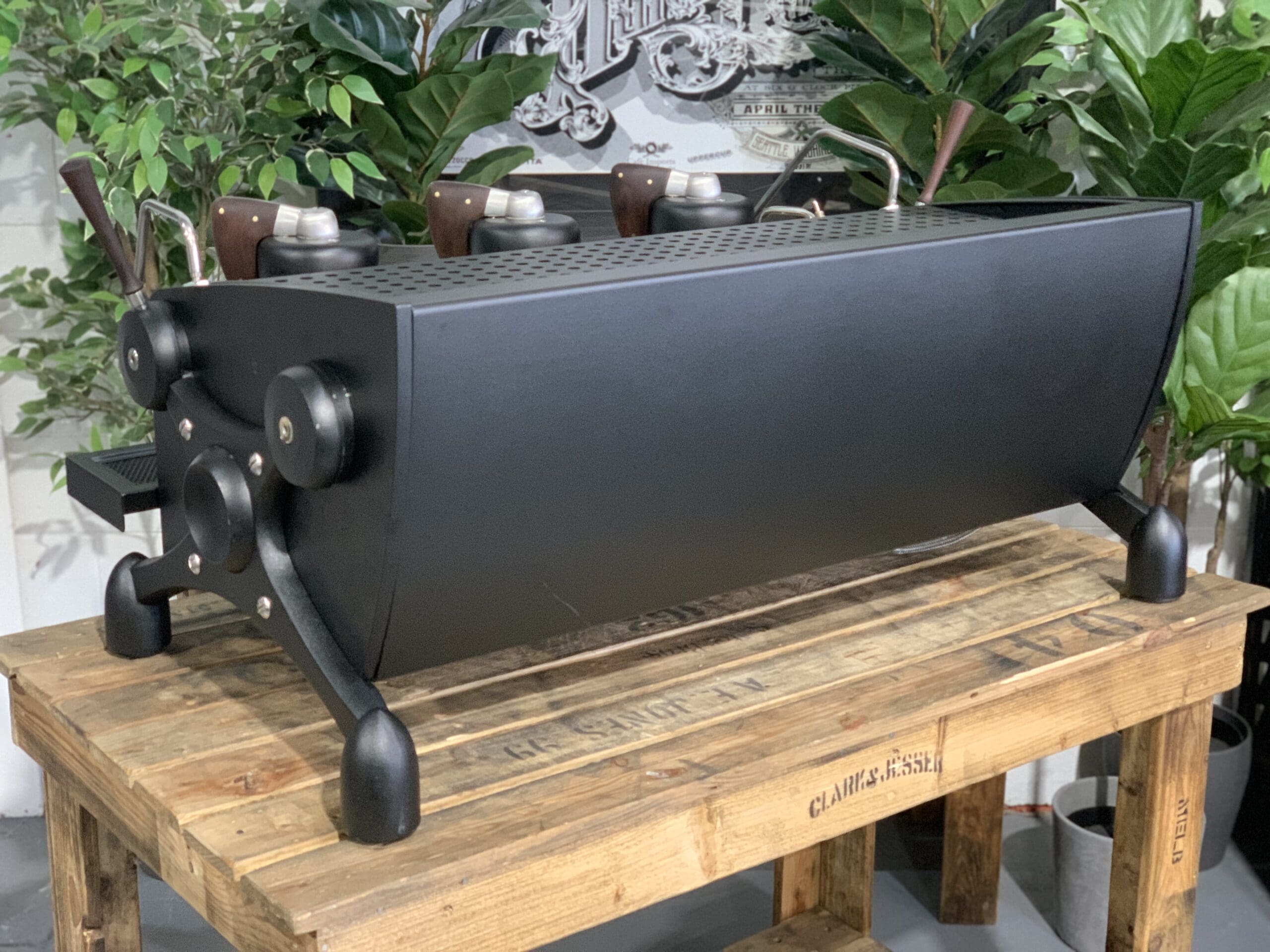 Slayer Espresso V1 3 Group Black Espresso Coffee Machine - 19602