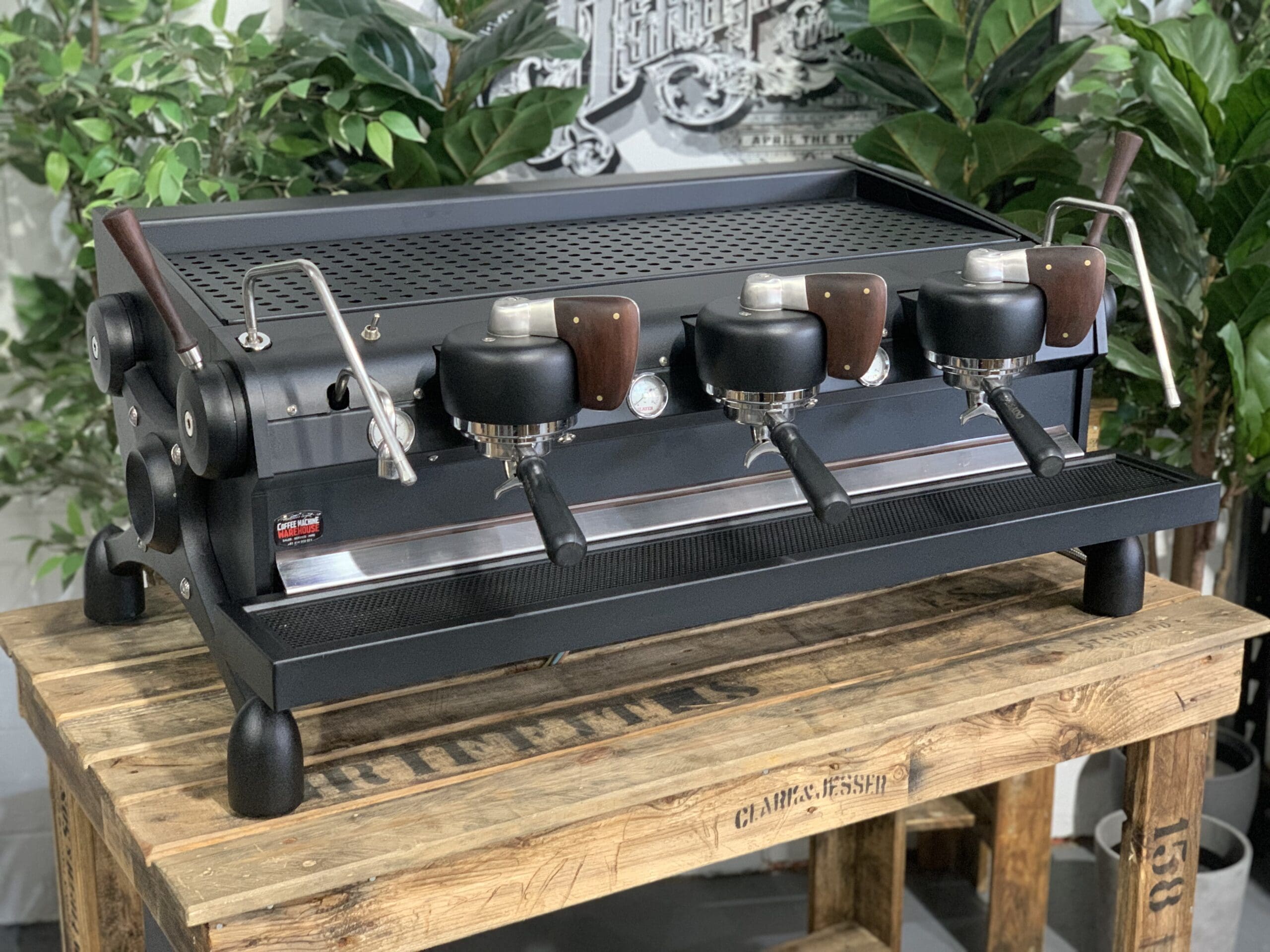 Slayer Espresso V1 3 Group Black Espresso Coffee Machine - 19602