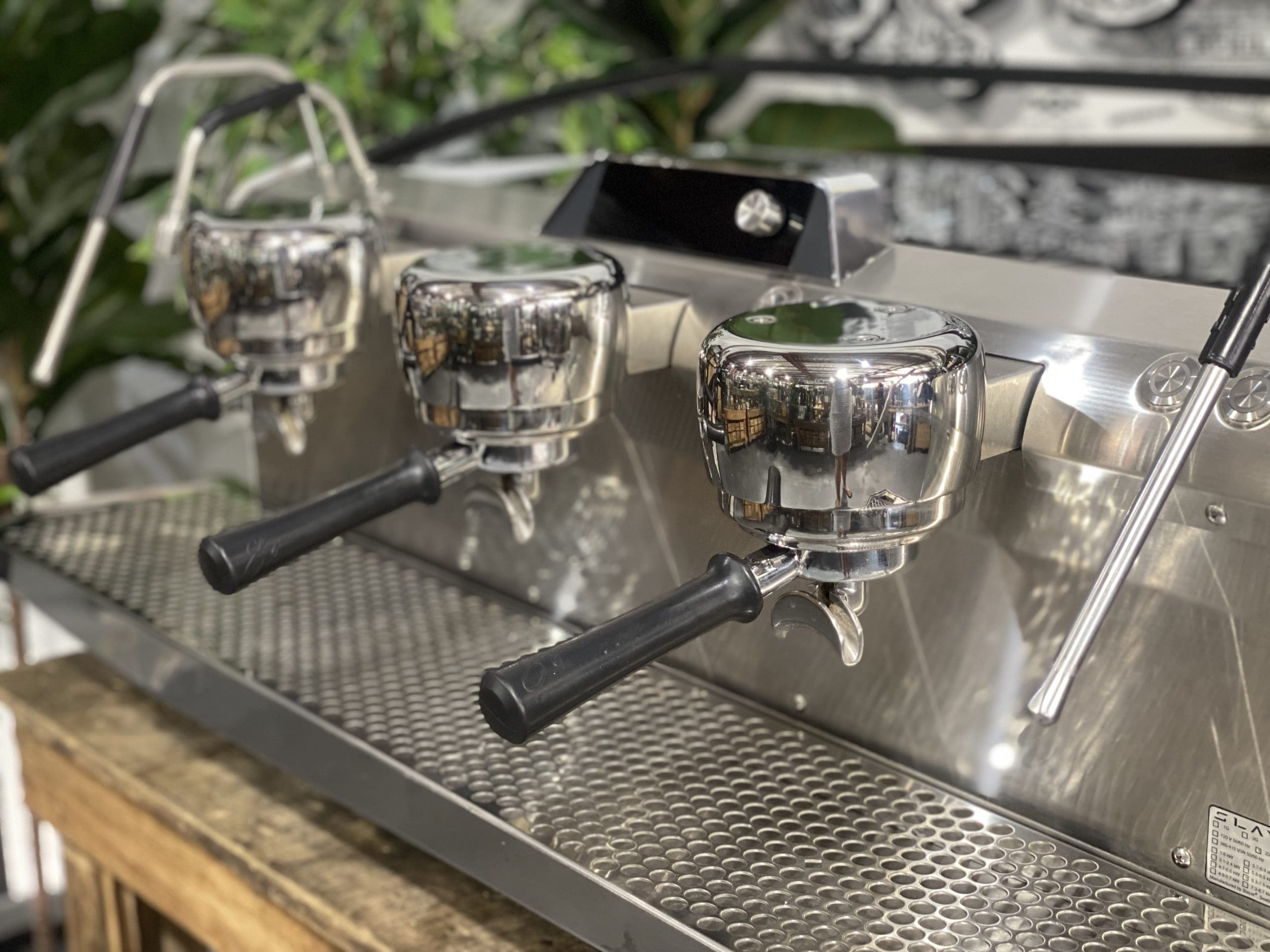 Slayer Steam EP Matte Black 3 Group Grey Espresso Coffee Machine - 31360