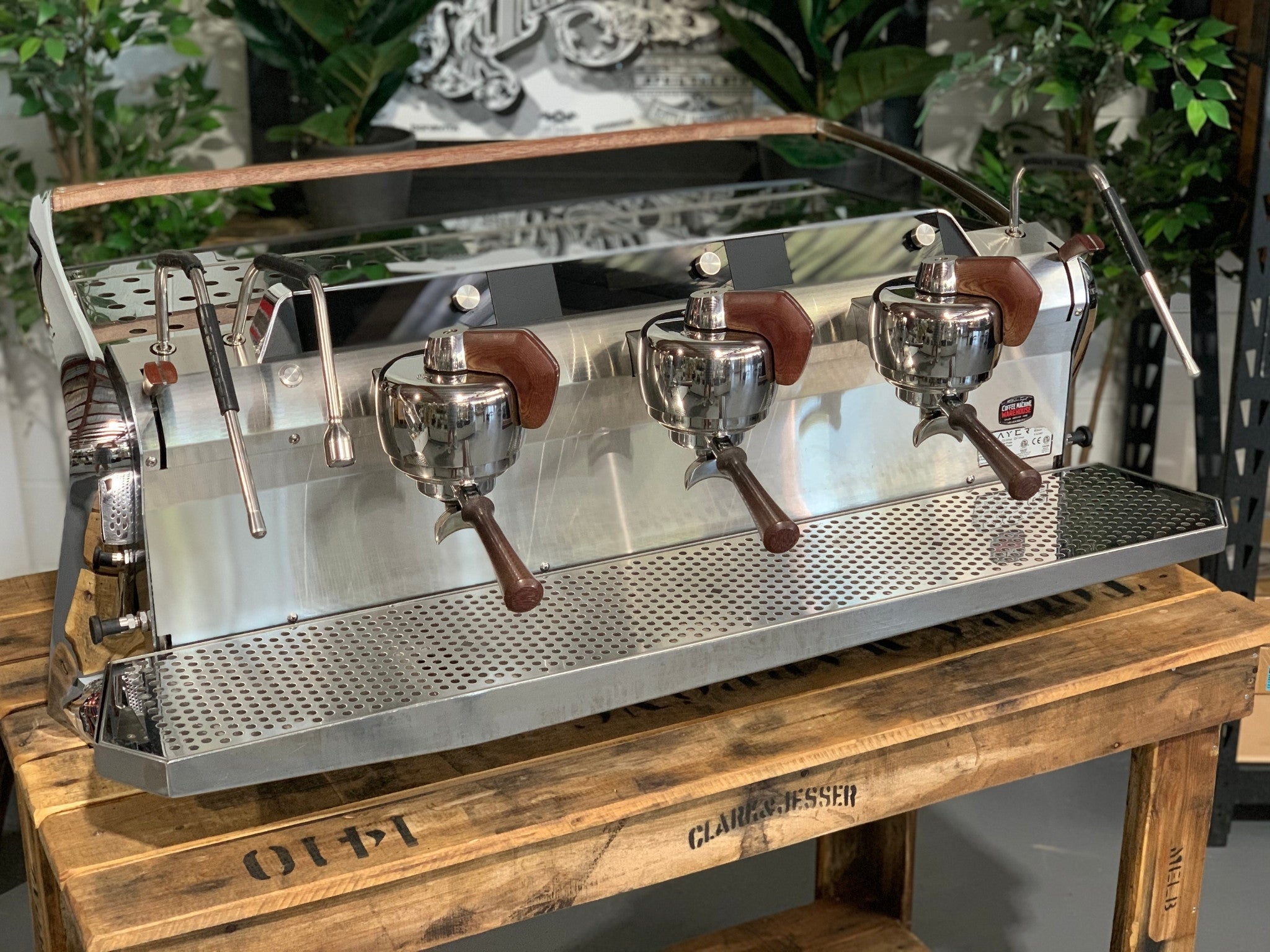Slayer Steam X - 3 Group Commercial Espresso Machine - Black
