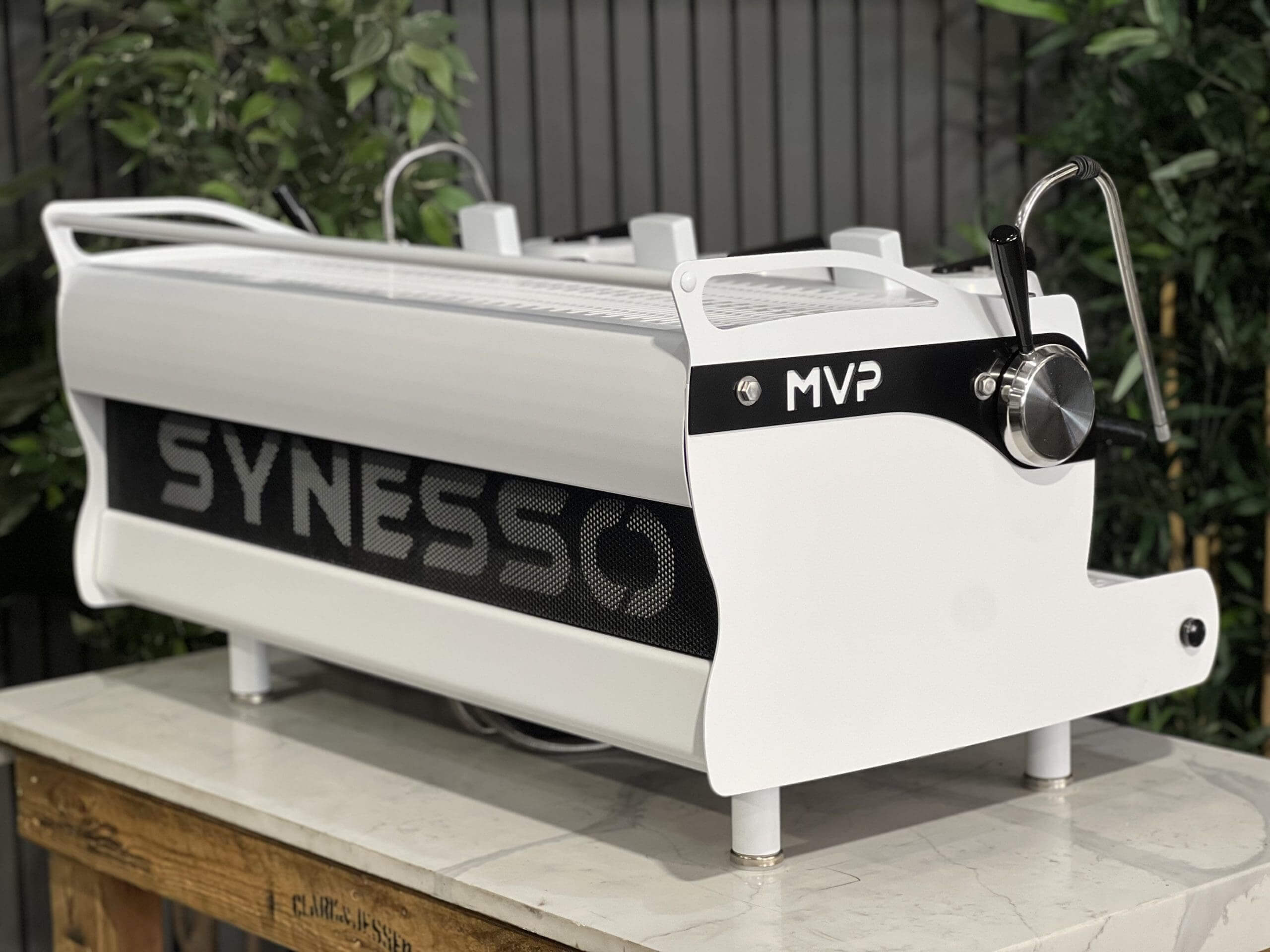 Synesso MVP Black - 3 Group Commercial Espresso Machine - White