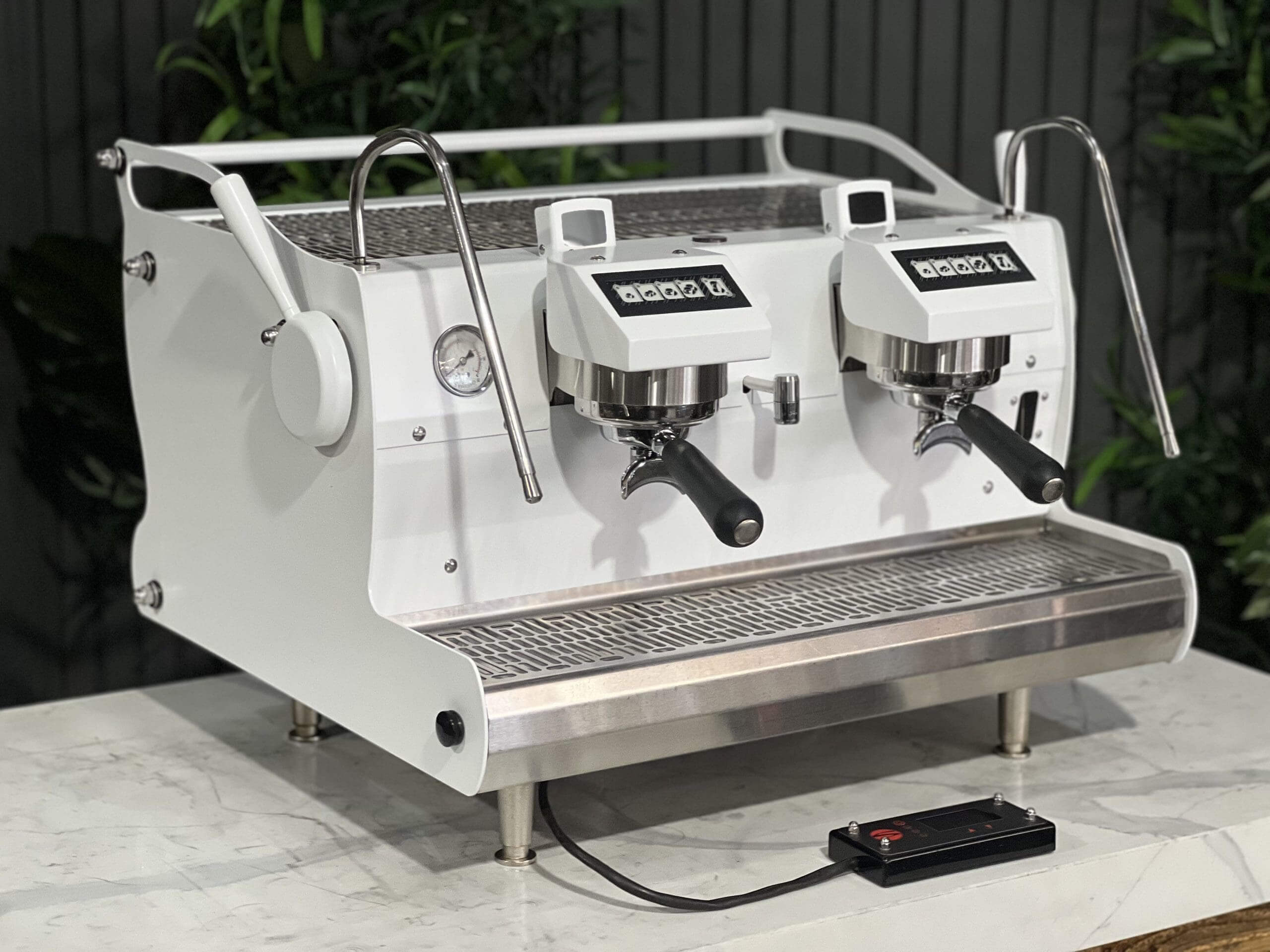 Synesso Sabre Pull Out PID - 2 Group Commercial Espresso Machine - White