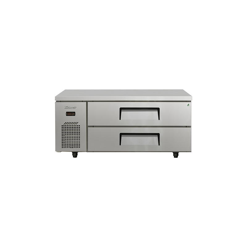 Turbo Air 2 Drawer Stainless Steel Chef Base Fridge TCB12-2-N
