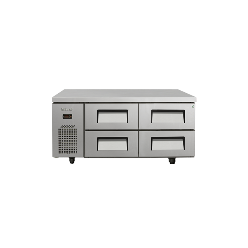 Turbo Air 4 Drawer Stainless Steel Chef Base Fridge - 4 x 1/1 GN Pans TCB12-4-N