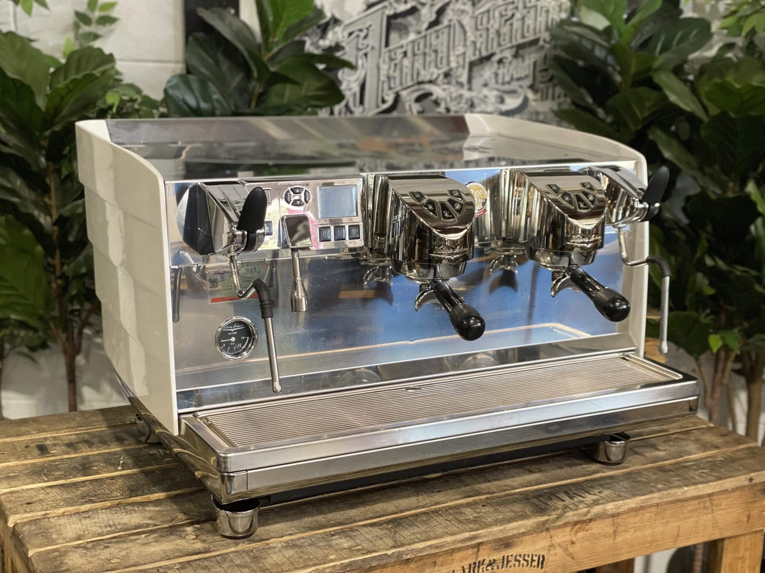Victoria Arduino White Eagle White - 2 Group Commercial Espresso Machine - Stainless