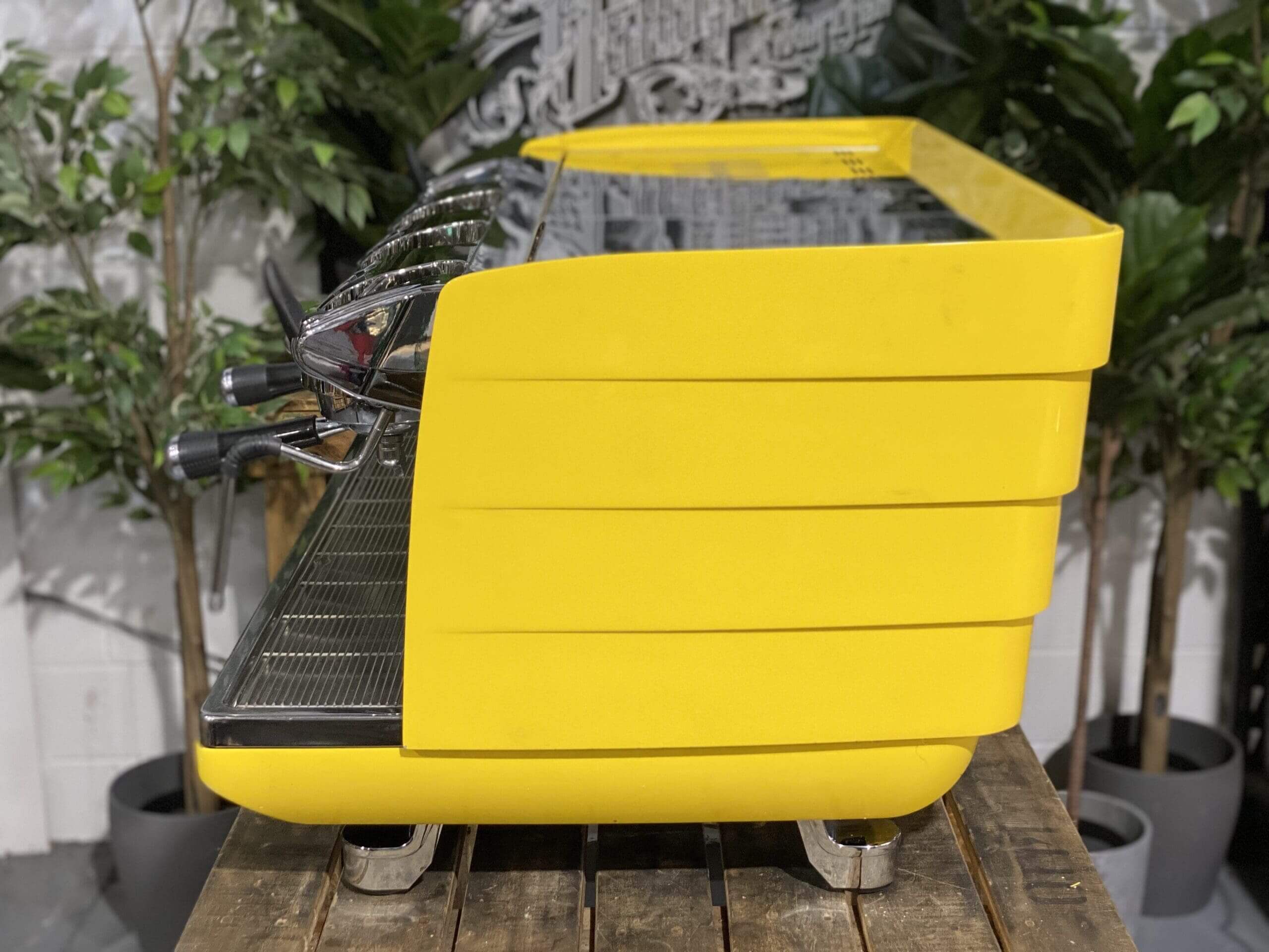 Victoria Arduino White Eagle - 3 Group Commercial Espresso Machine - Yellow