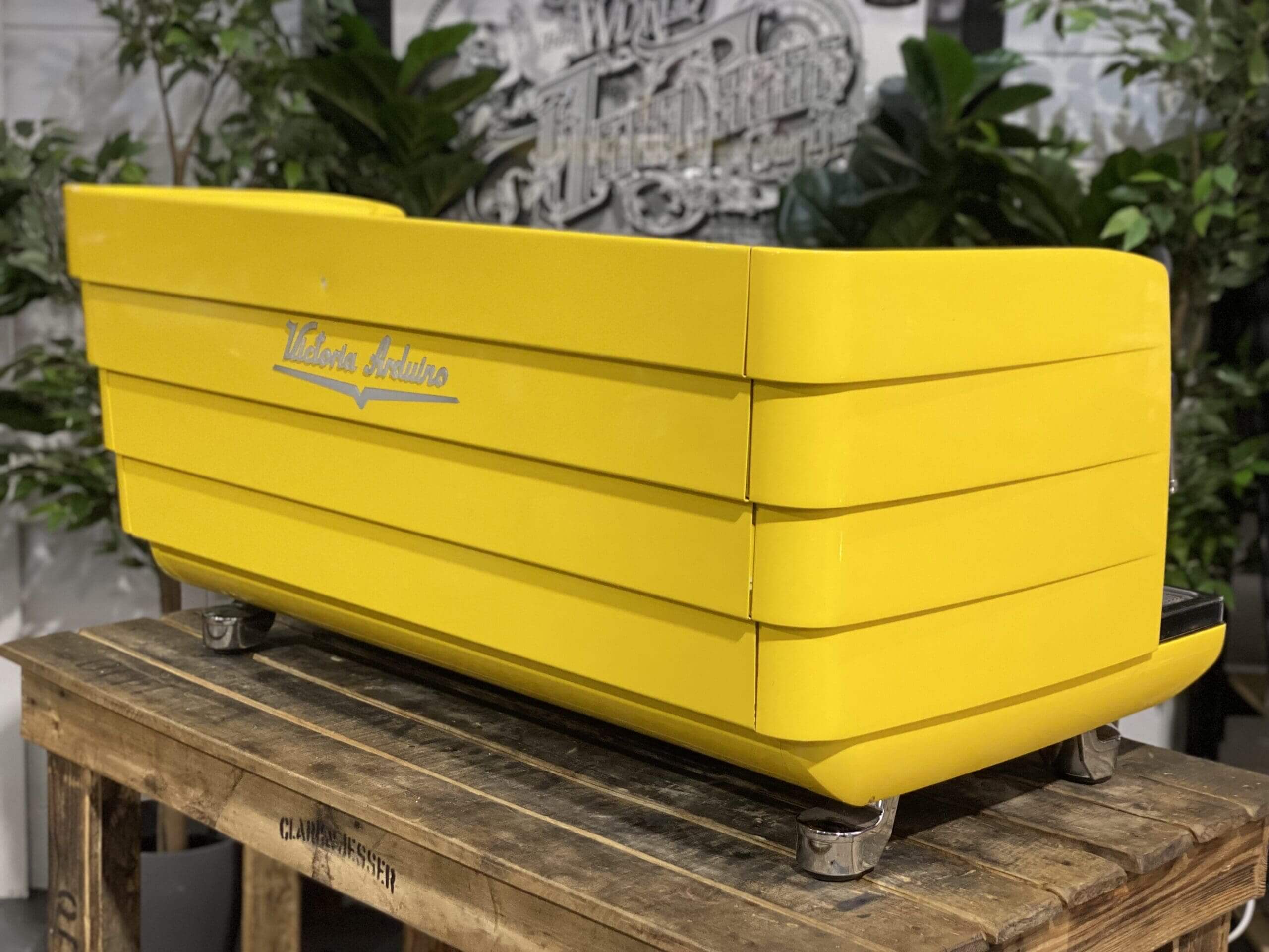 Victoria Arduino White Eagle - 3 Group Commercial Espresso Machine - Yellow