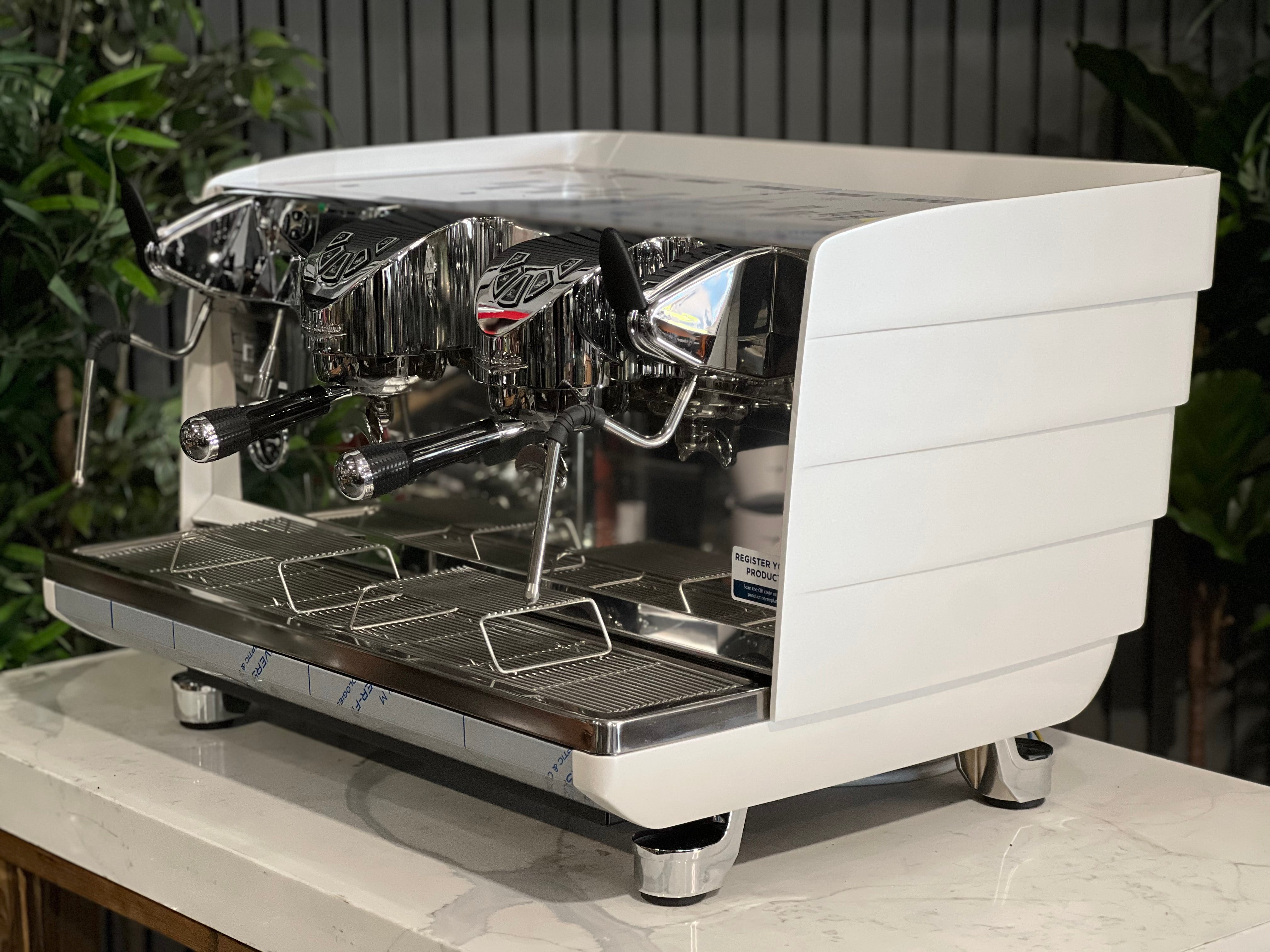 Victoria Arduino White Eagle Digit White - 2 Group Commercial Espresso Machine - Stainless