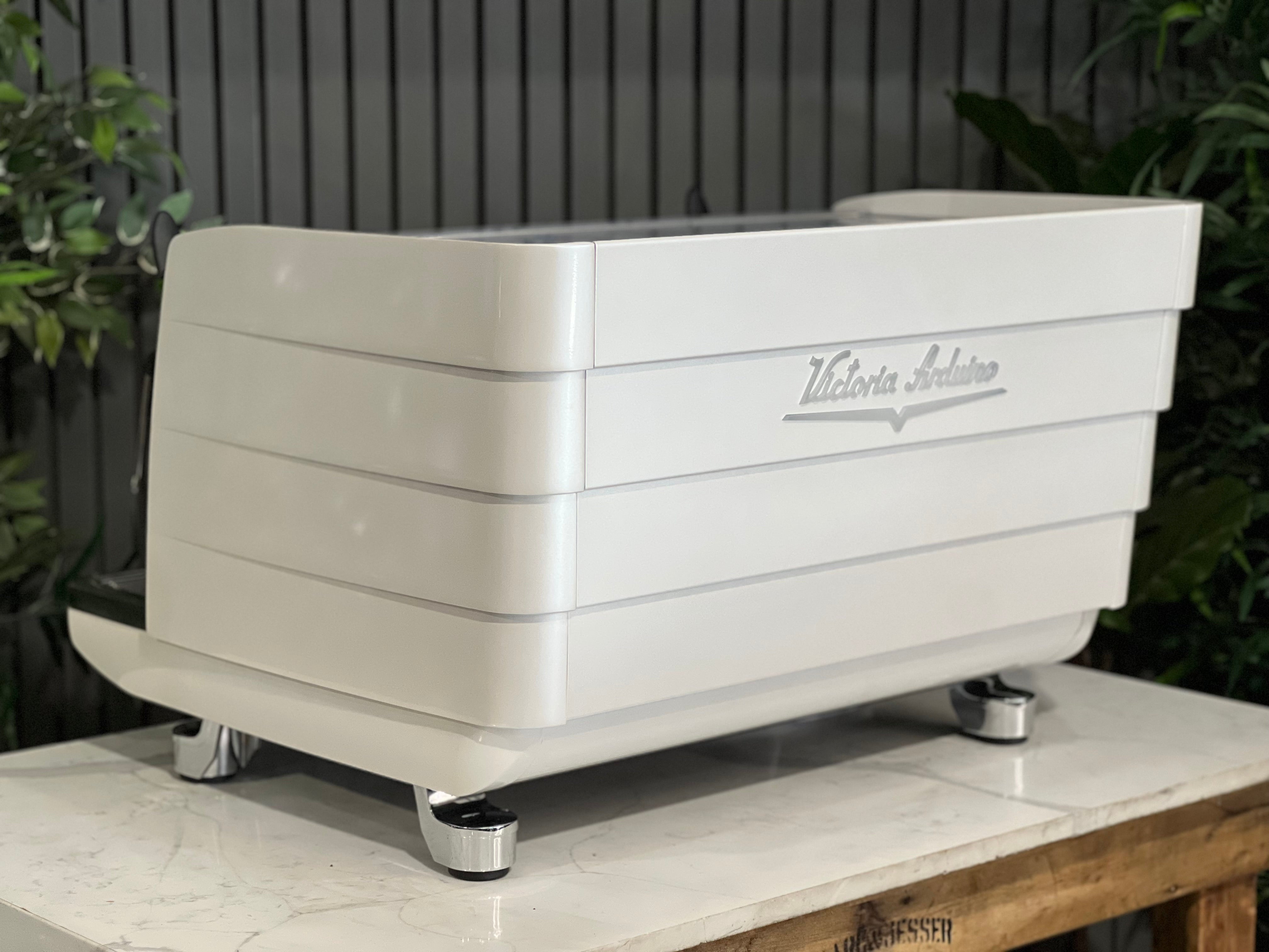 Victoria Arduino White Eagle Digit White - 2 Group Commercial Espresso Machine - Stainless