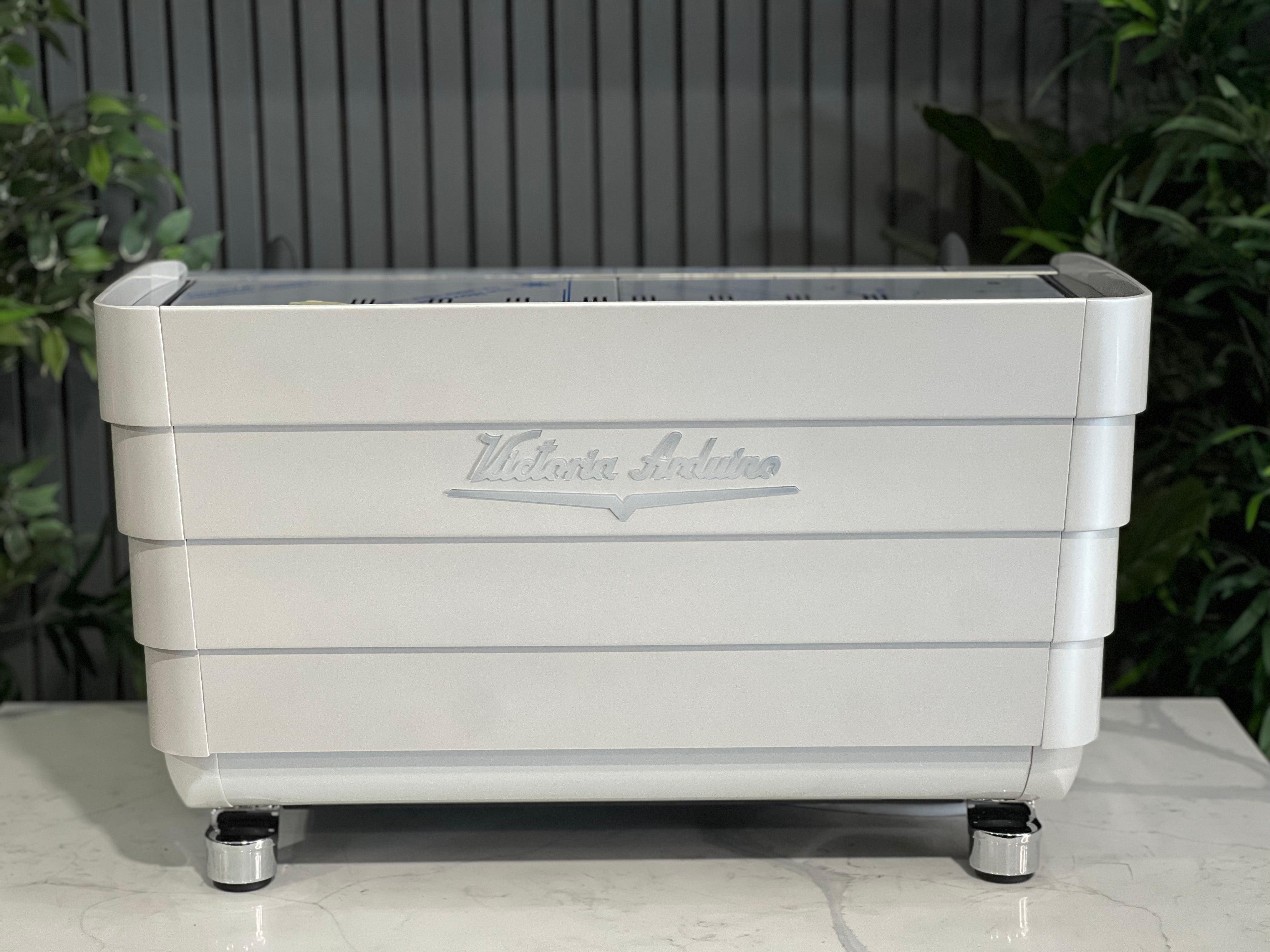 Victoria Arduino White Eagle Digit White - 2 Group Commercial Espresso Machine - Stainless